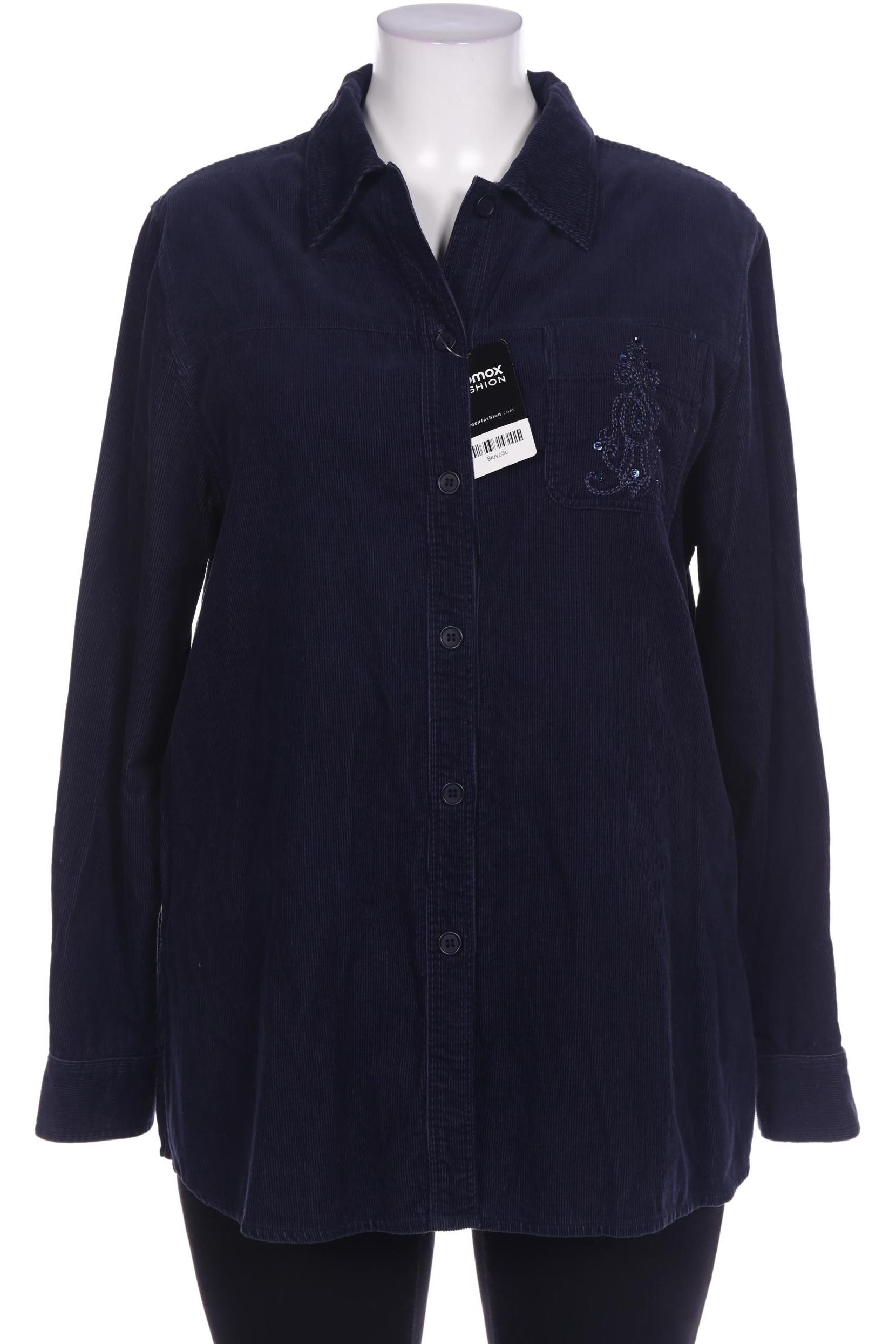 

Ulla Popken Damen Bluse, marineblau, Gr. 42