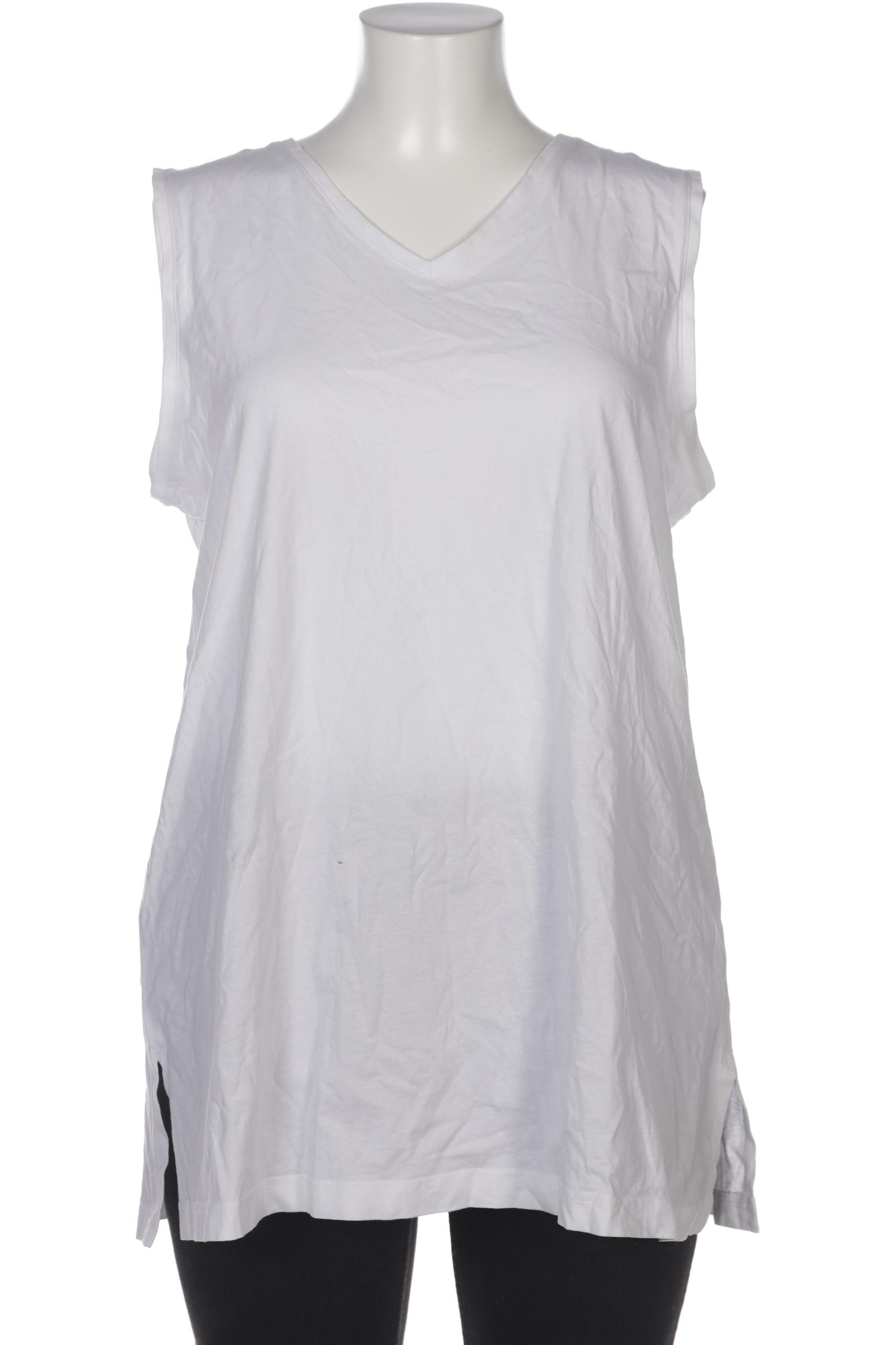 

Ulla Popken Damen Top, weiß, Gr. 46