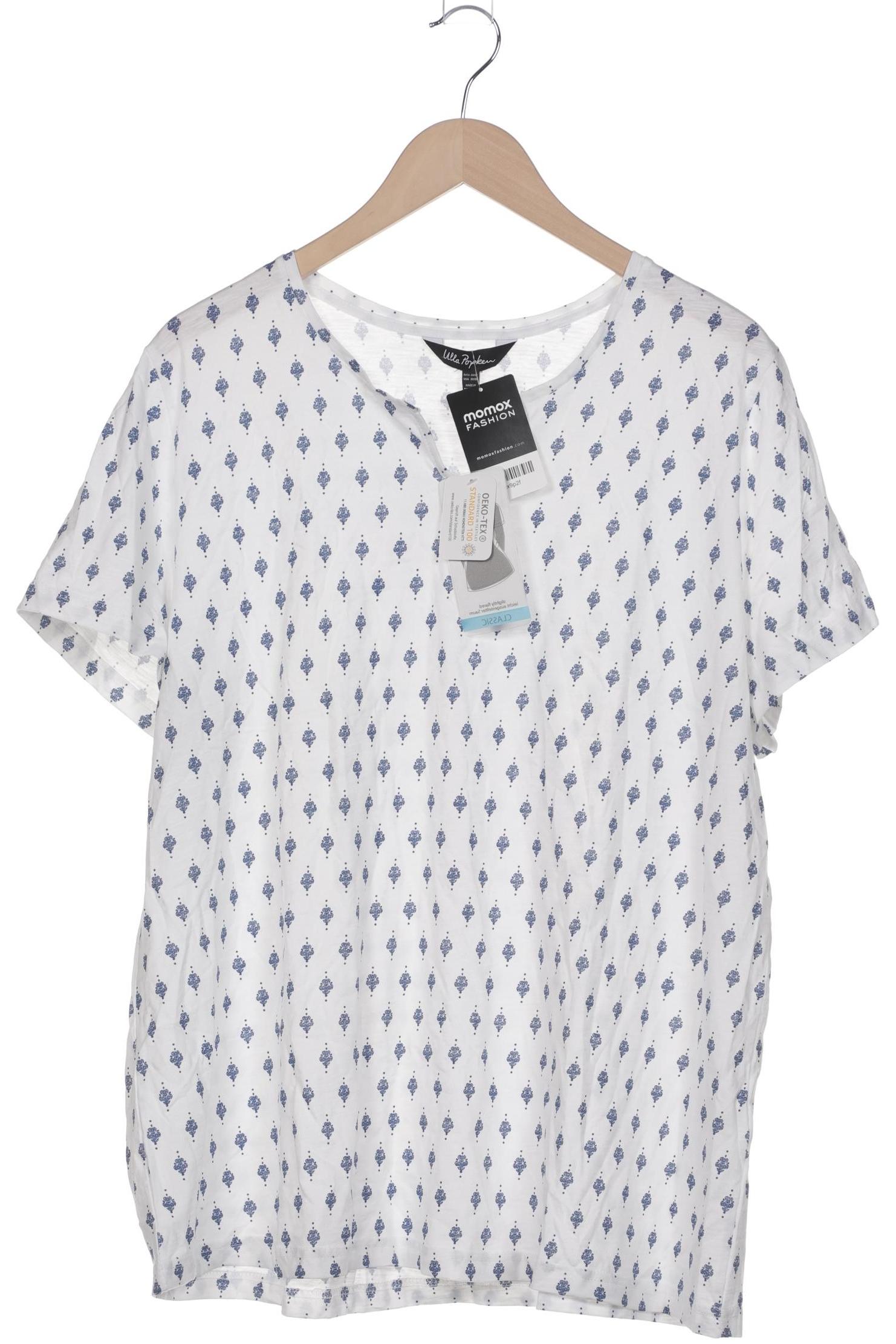 

Ulla Popken Damen T-Shirt, weiß, Gr. 50