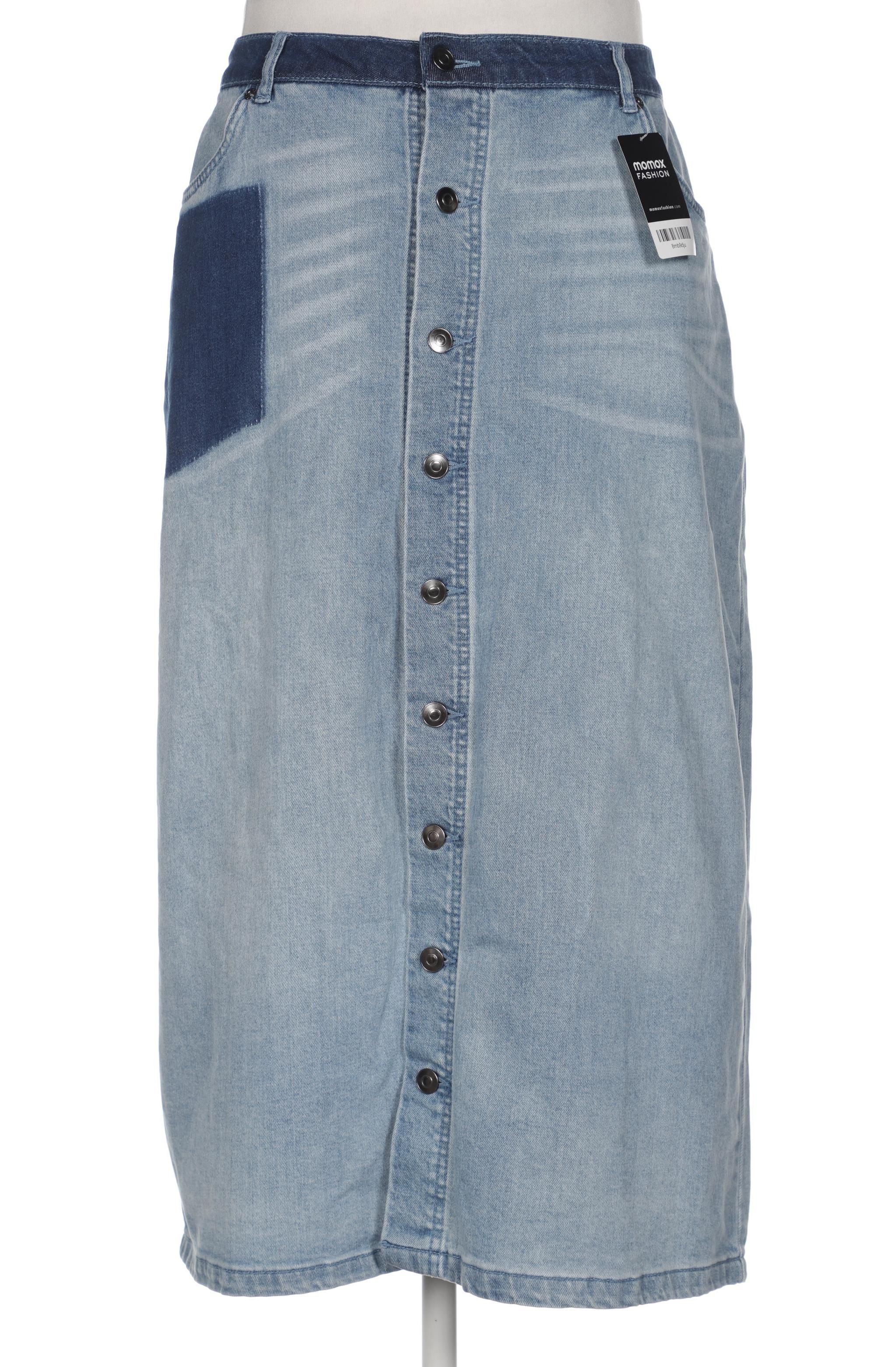 

Ulla Popken Damen Rock, blau, Gr. 46