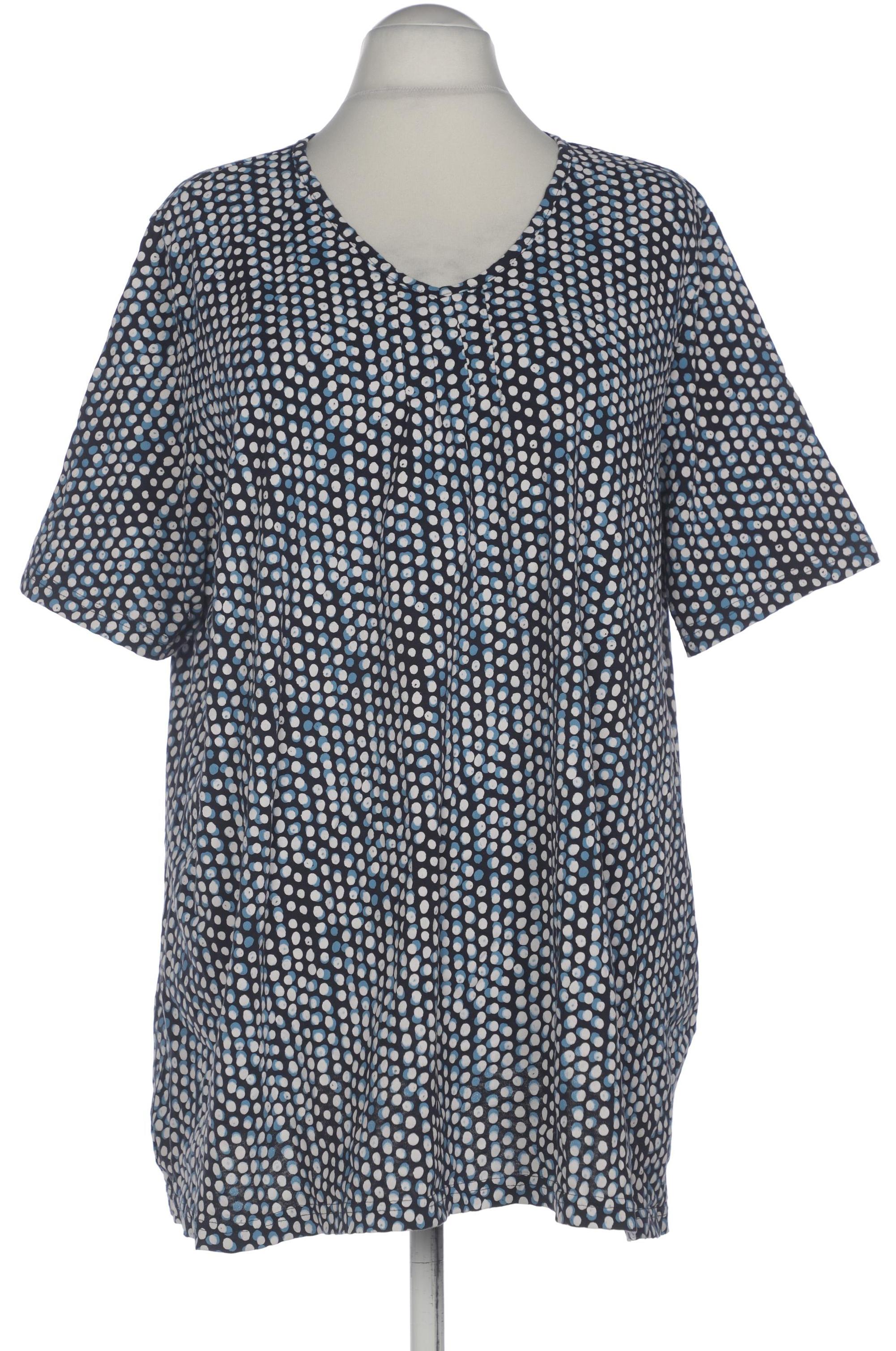

Ulla Popken Damen T-Shirt, blau, Gr. 54