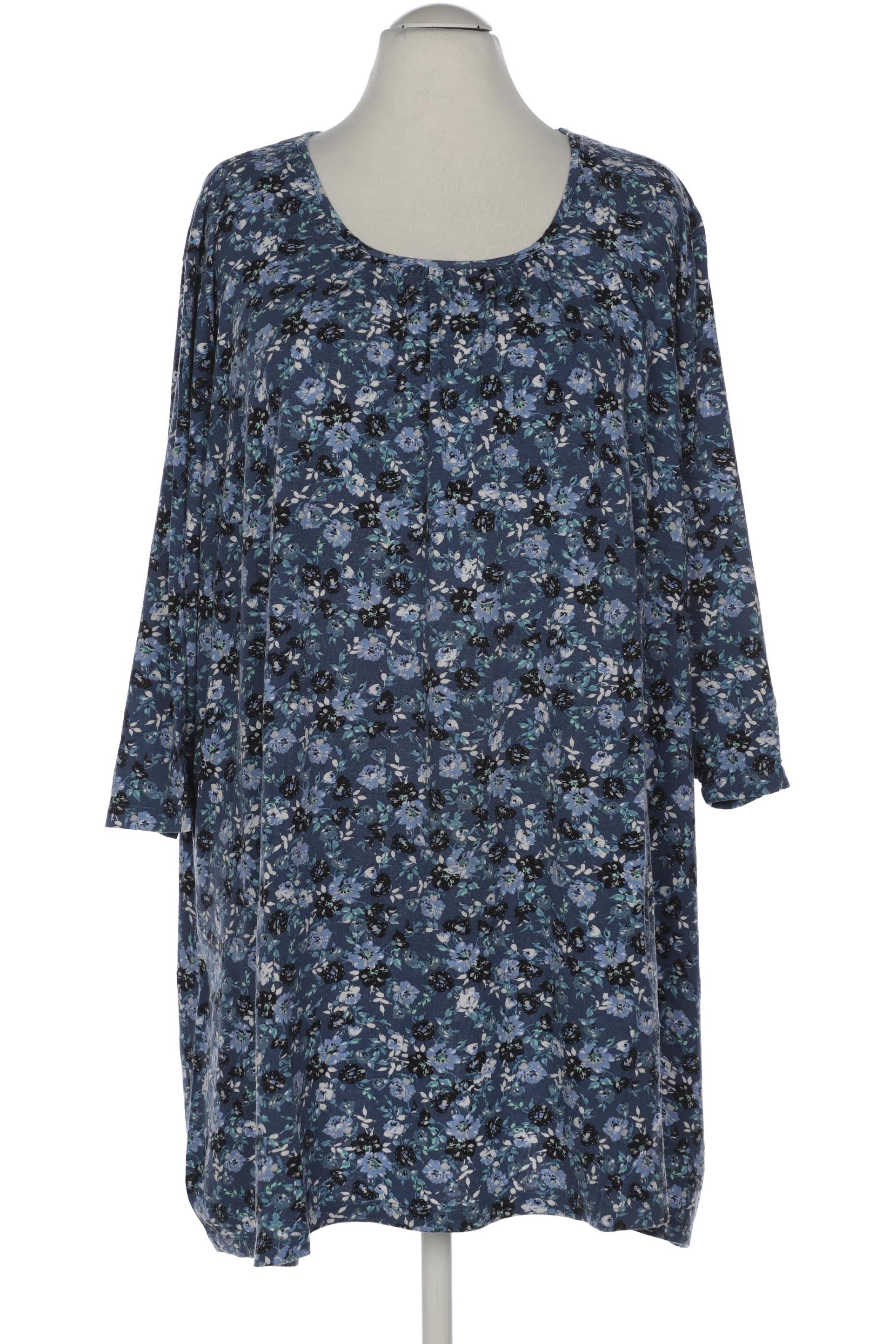 

Ulla Popken Damen T-Shirt, blau, Gr. 58