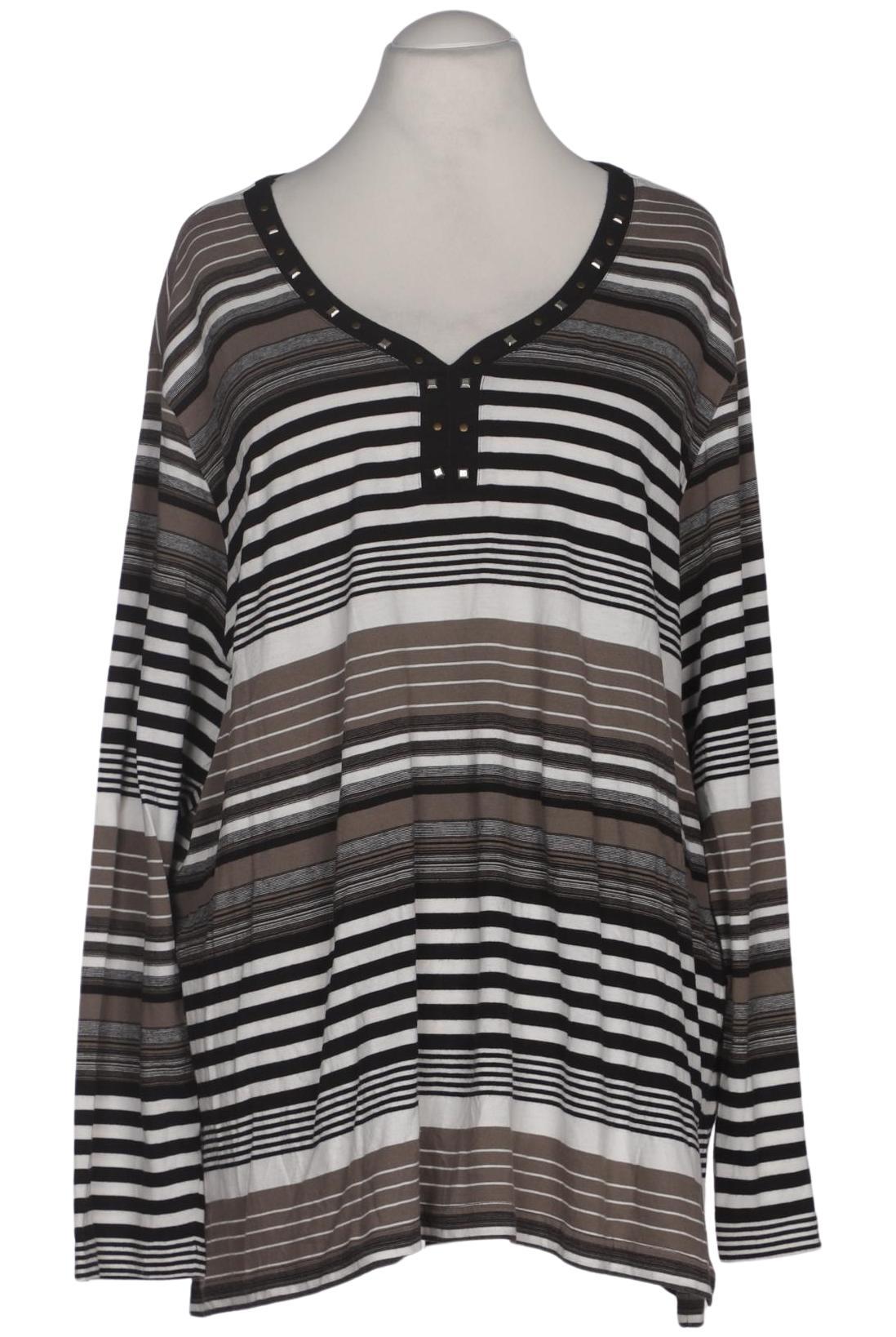 

Ulla Popken Damen Langarmshirt, mehrfarbig, Gr. 54