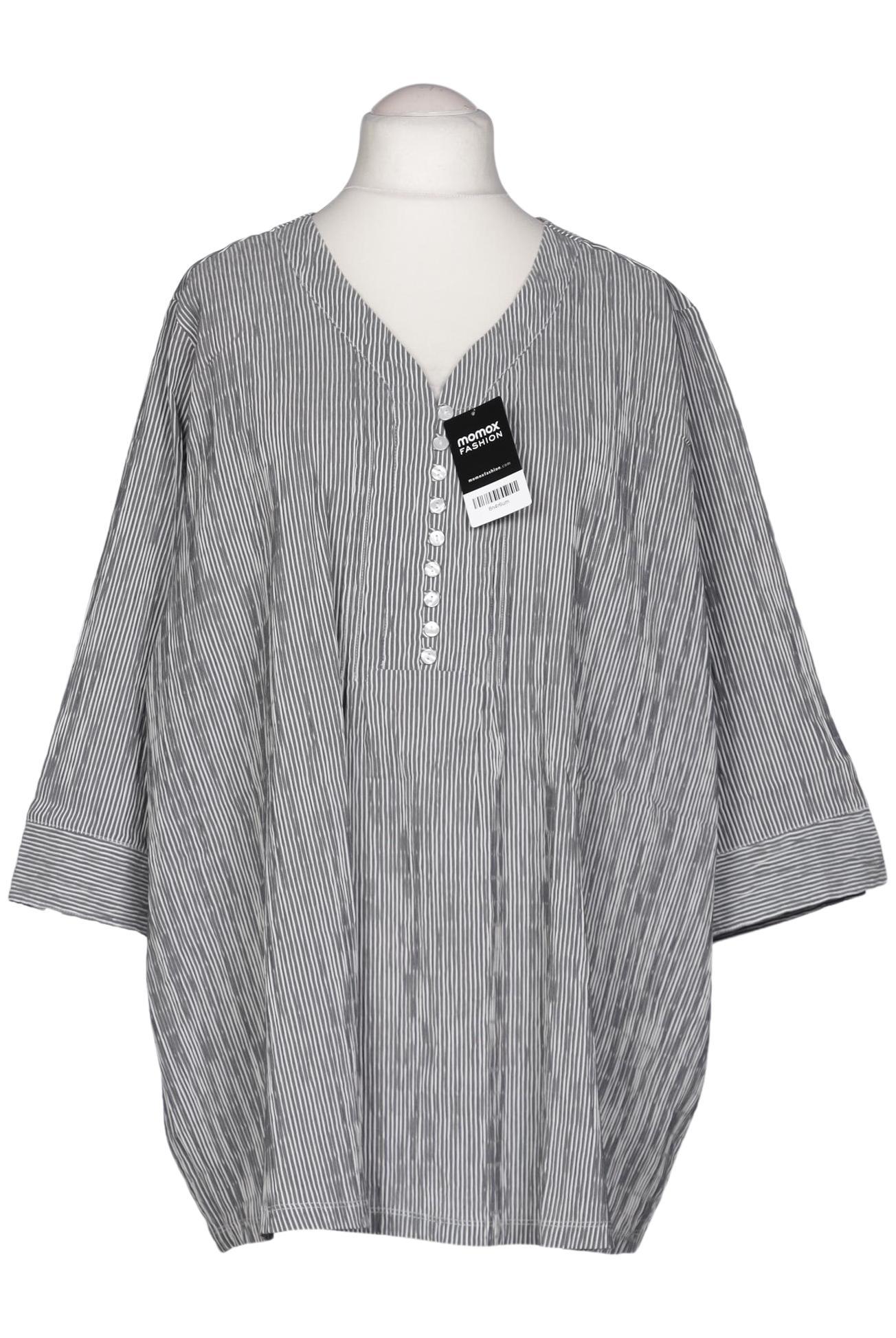 

Ulla Popken Damen Bluse, grau, Gr. 54