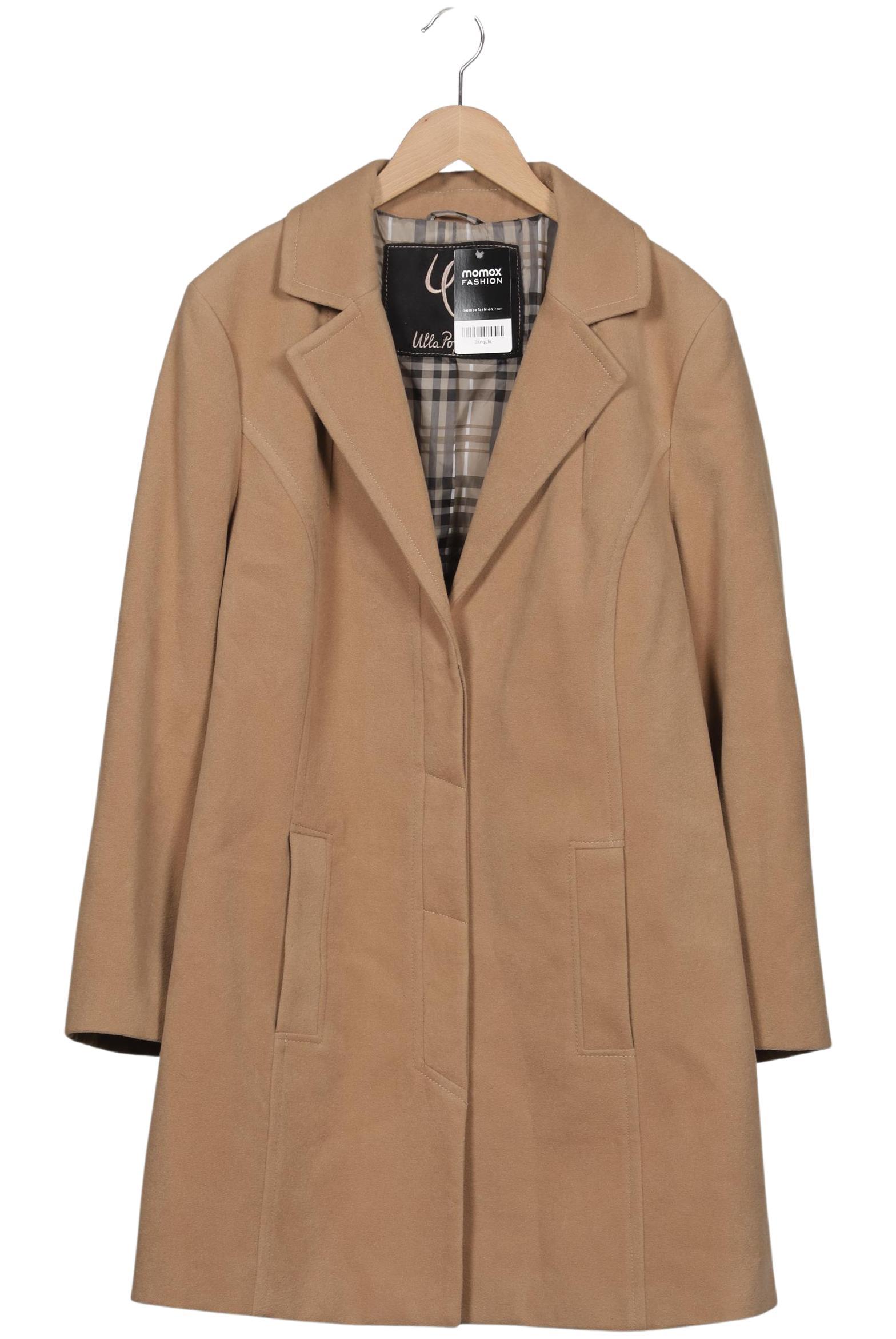 

Ulla Popken Damen Mantel, beige, Gr. 48