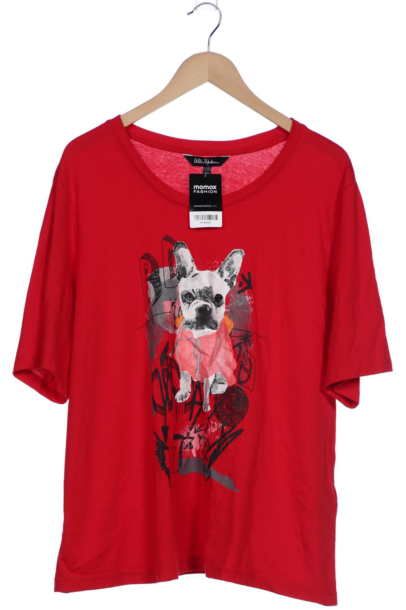 

Ulla Popken Damen T-Shirt, rot, Gr. 46