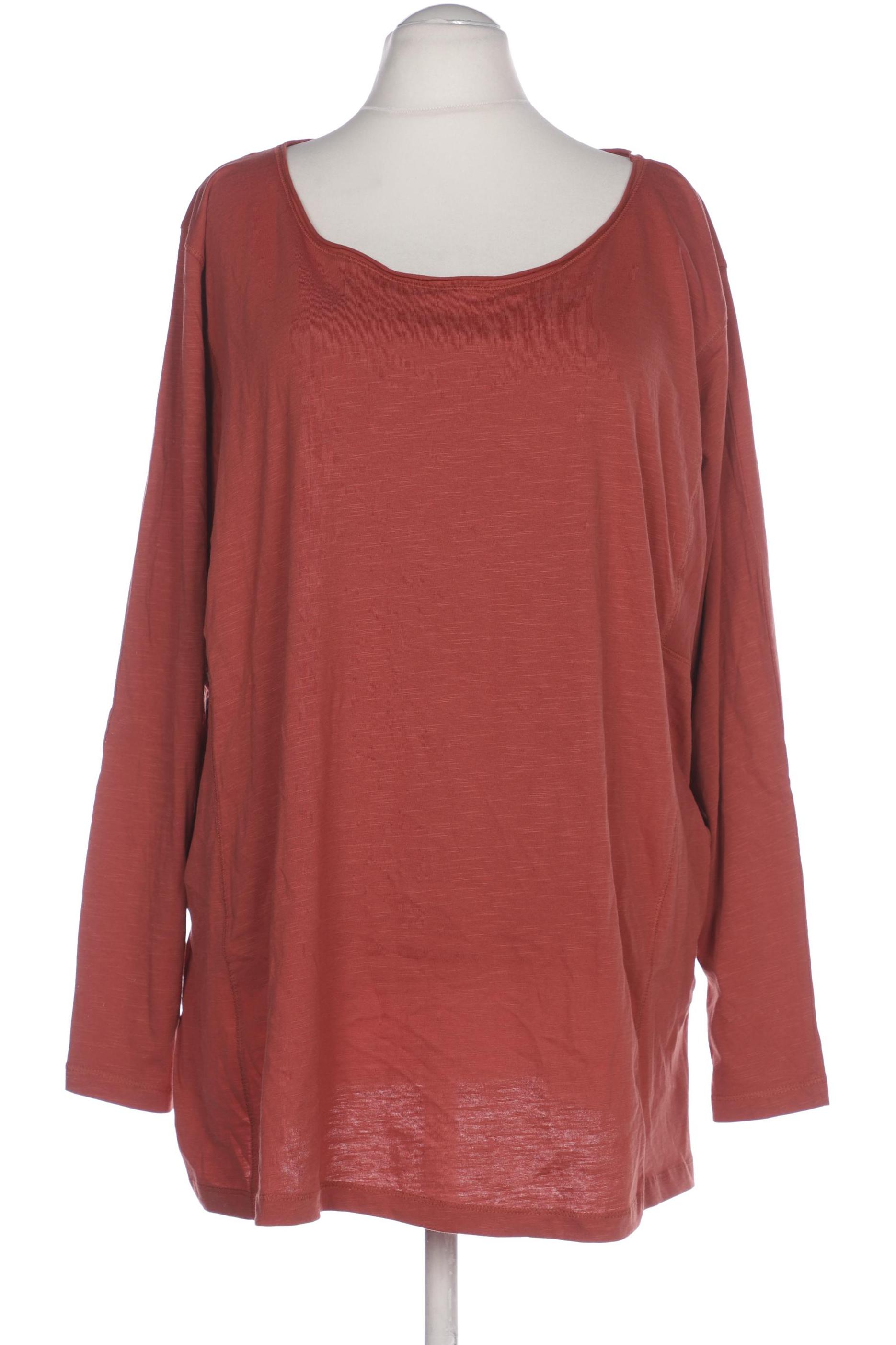 

Ulla Popken Damen Langarmshirt, bordeaux, Gr. 54