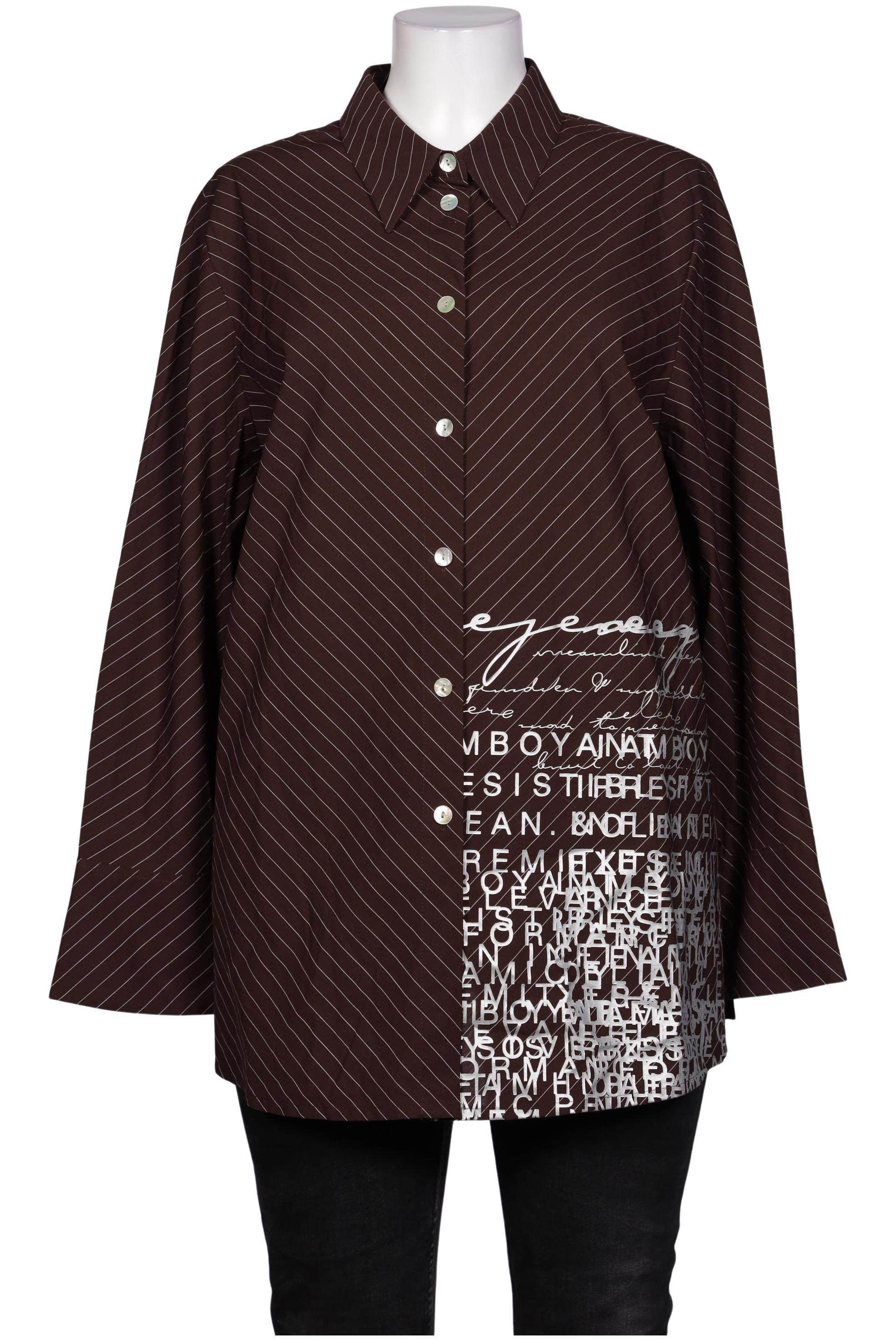 

Ulla Popken Damen Bluse, braun, Gr. 46