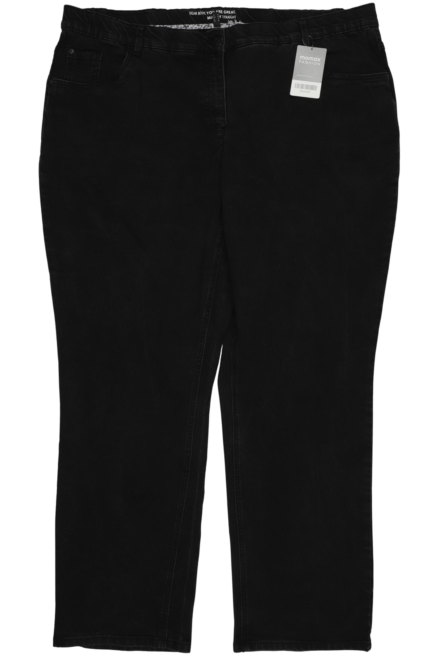 

Ulla Popken Damen Jeans, schwarz, Gr. 52