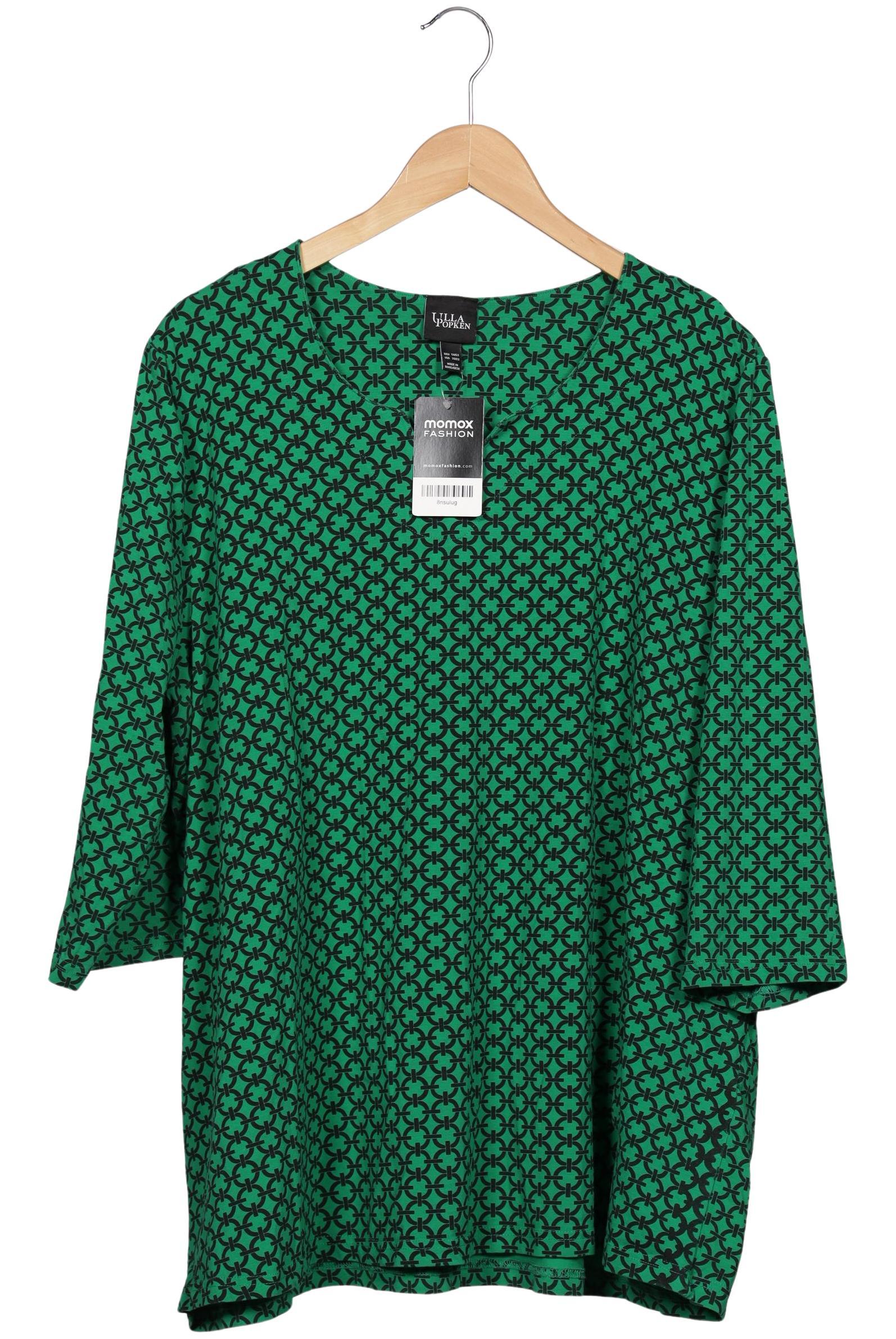 

Ulla Popken Damen Langarmshirt, grün, Gr. 50