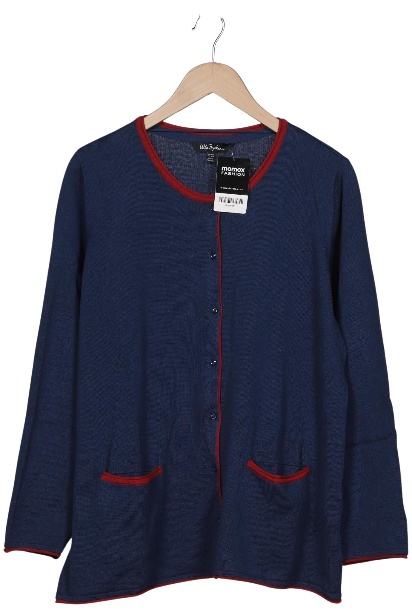 

Ulla Popken Damen Strickjacke, marineblau, Gr. 42