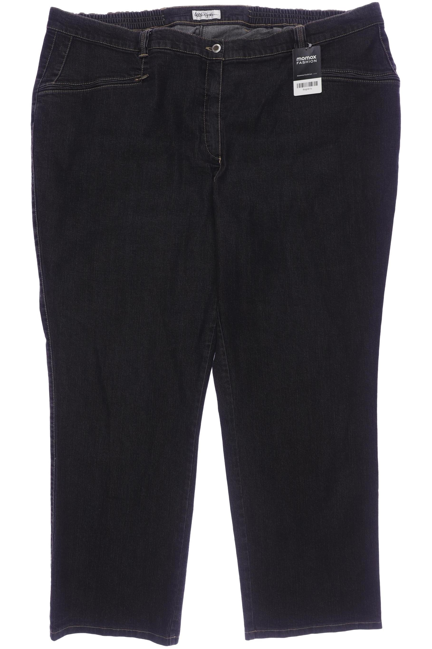 

Ulla Popken Damen Jeans, schwarz, Gr. 58