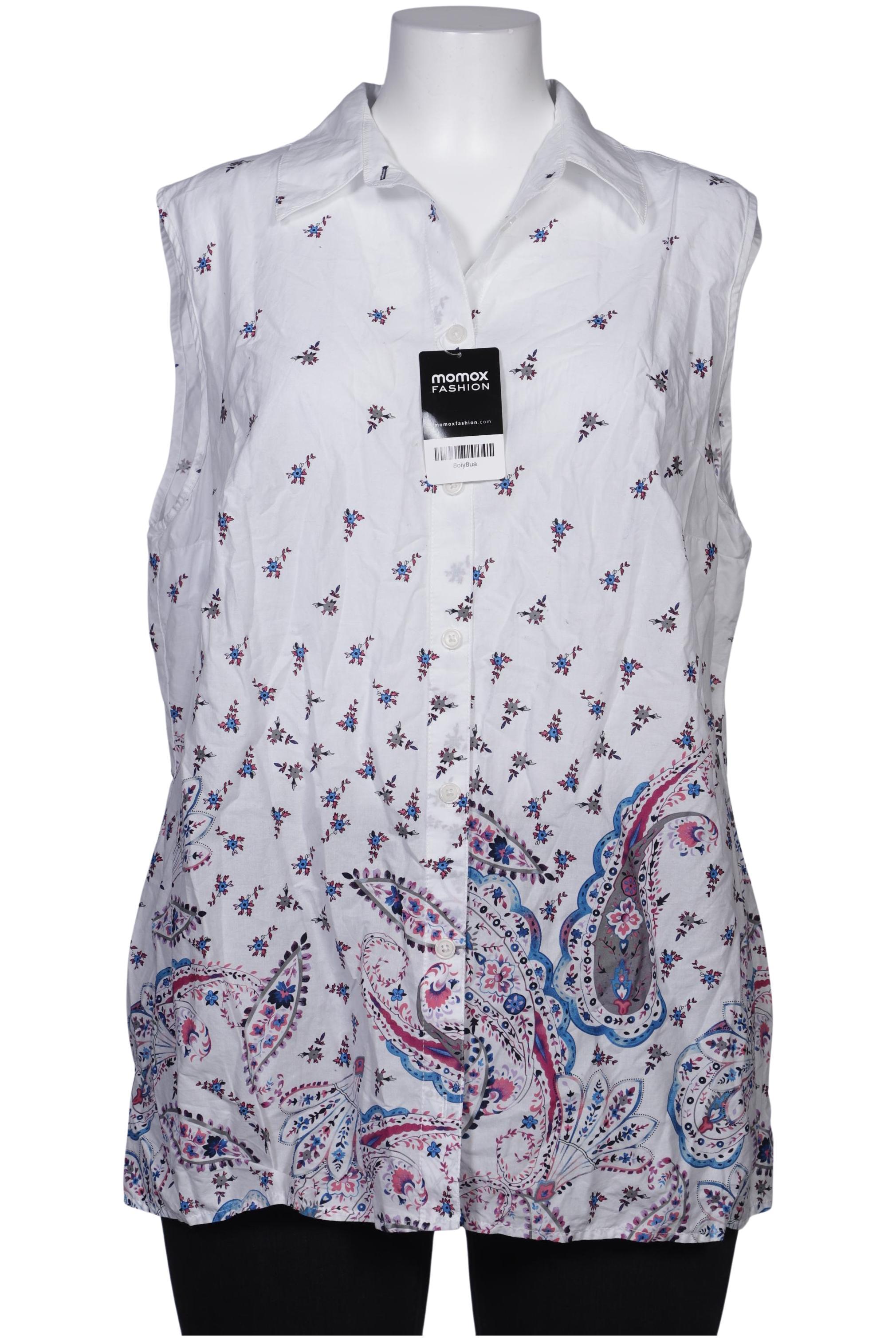 

Ulla Popken Damen Bluse, weiß, Gr. 46