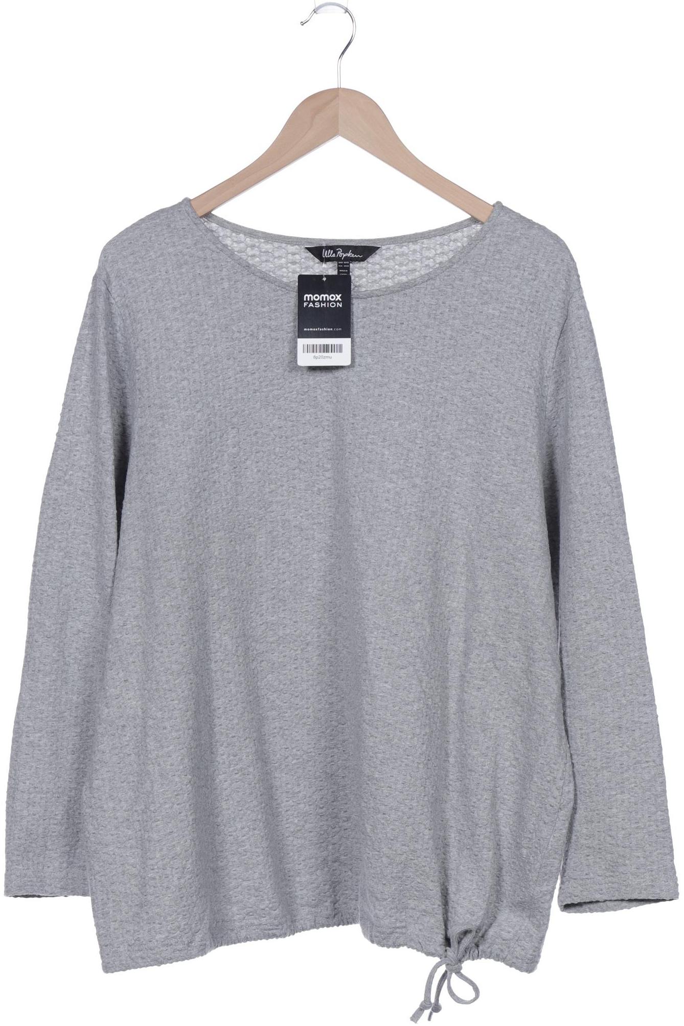 

Ulla Popken Damen Langarmshirt, grau