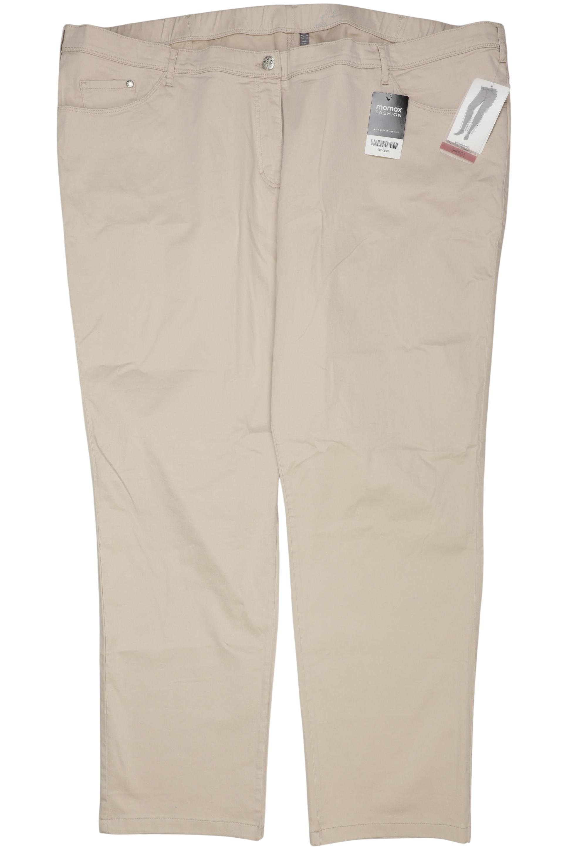 

Ulla Popken Damen Jeans, beige, Gr. 56