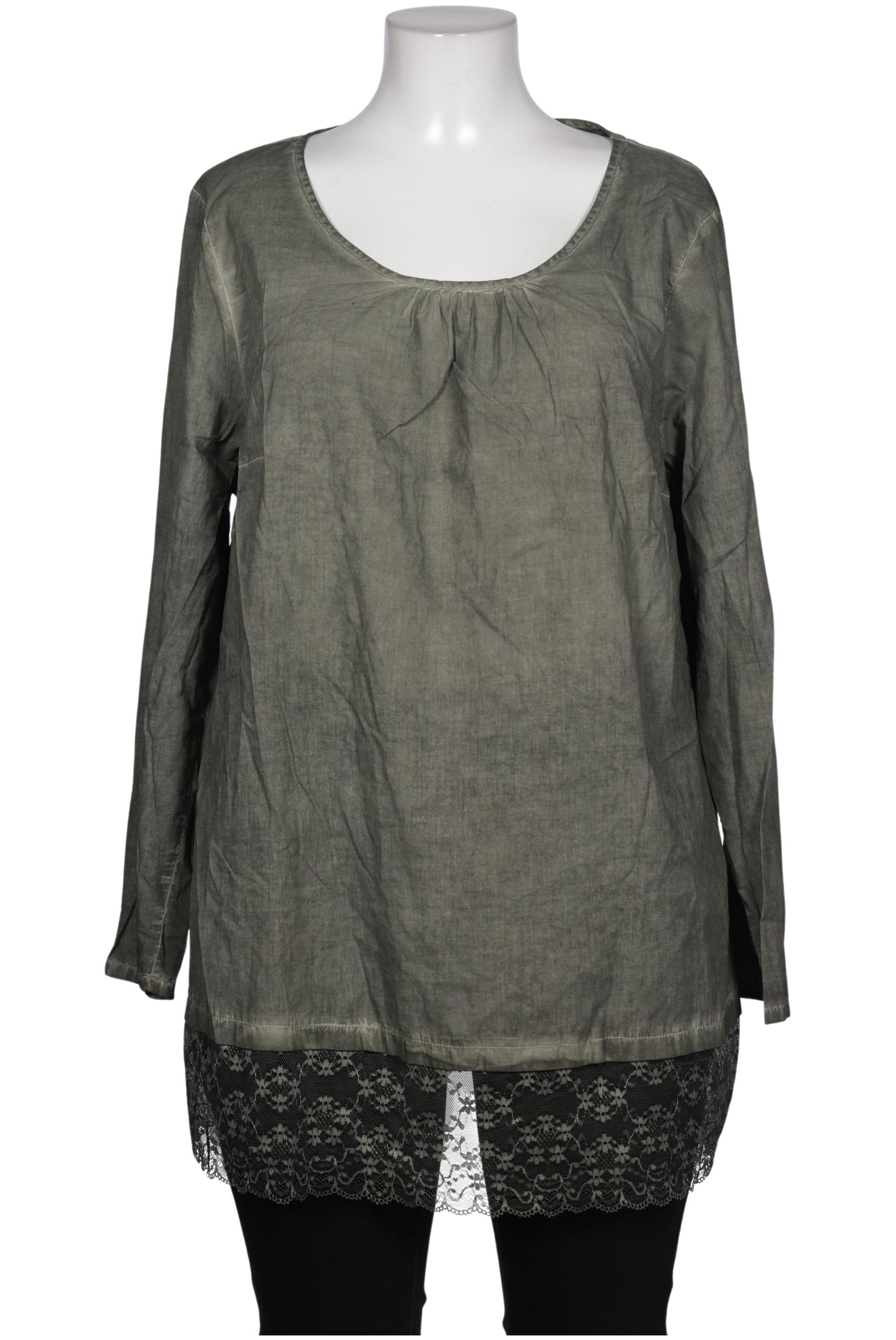 

Ulla Popken Damen Bluse, grün, Gr. 46