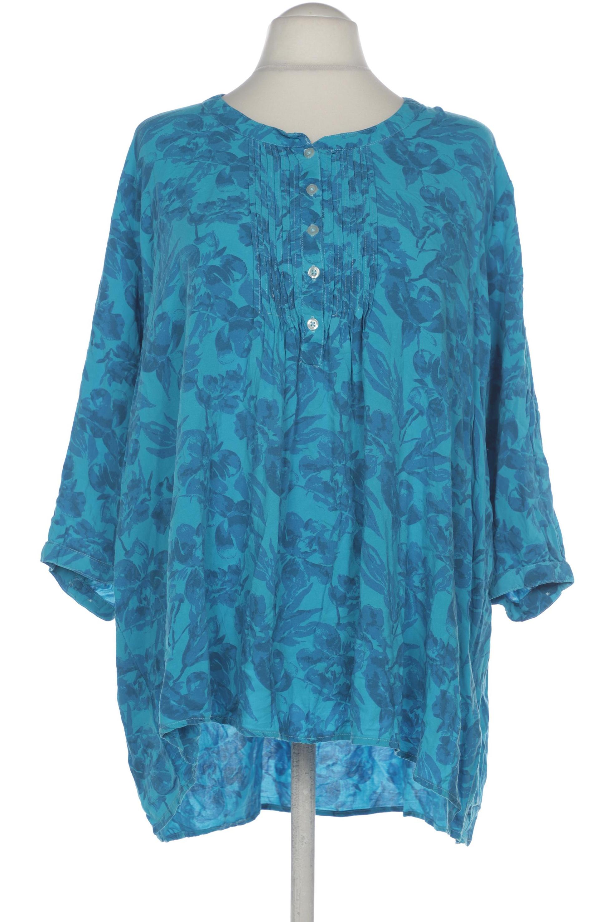 

Ulla Popken Damen Bluse, blau, Gr. 54