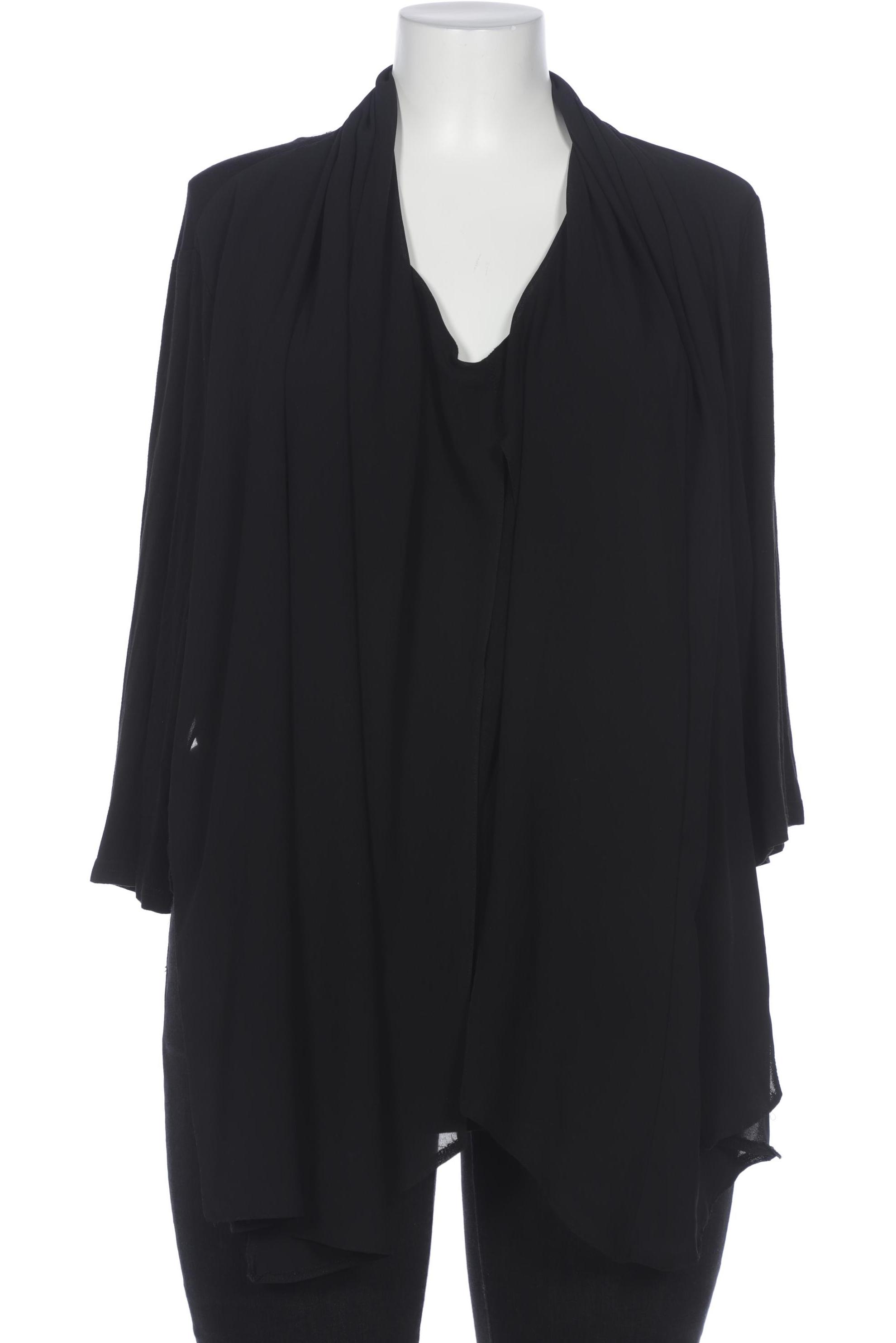 

Ulla Popken Damen Bluse, schwarz, Gr. 46