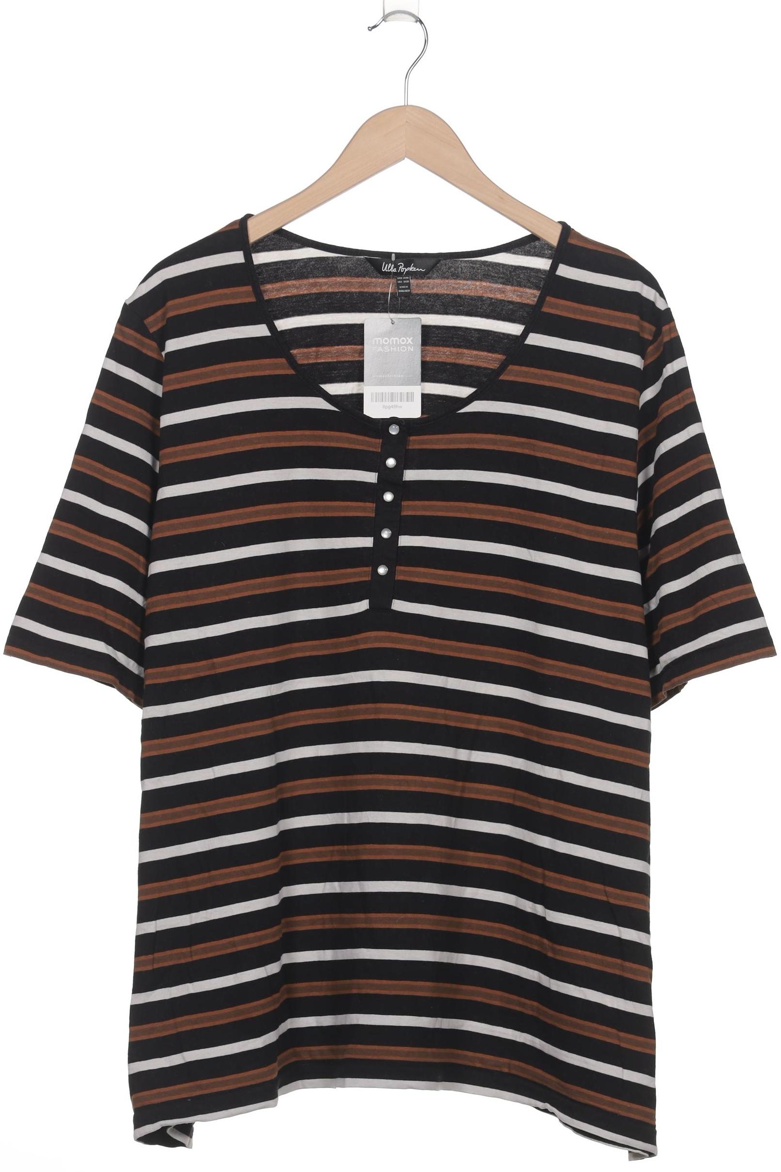 

Ulla Popken Damen T-Shirt, schwarz, Gr. 54