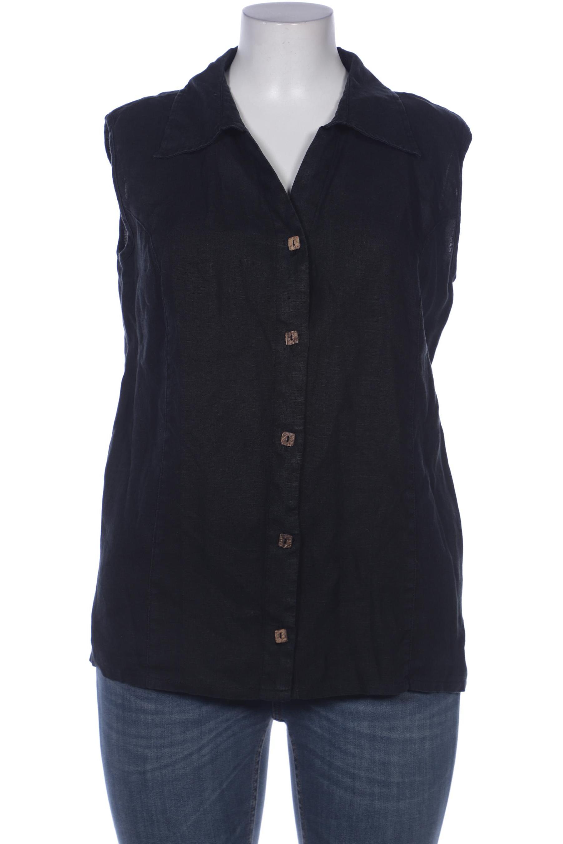 

Ulla Popken Damen Bluse, schwarz, Gr. 46