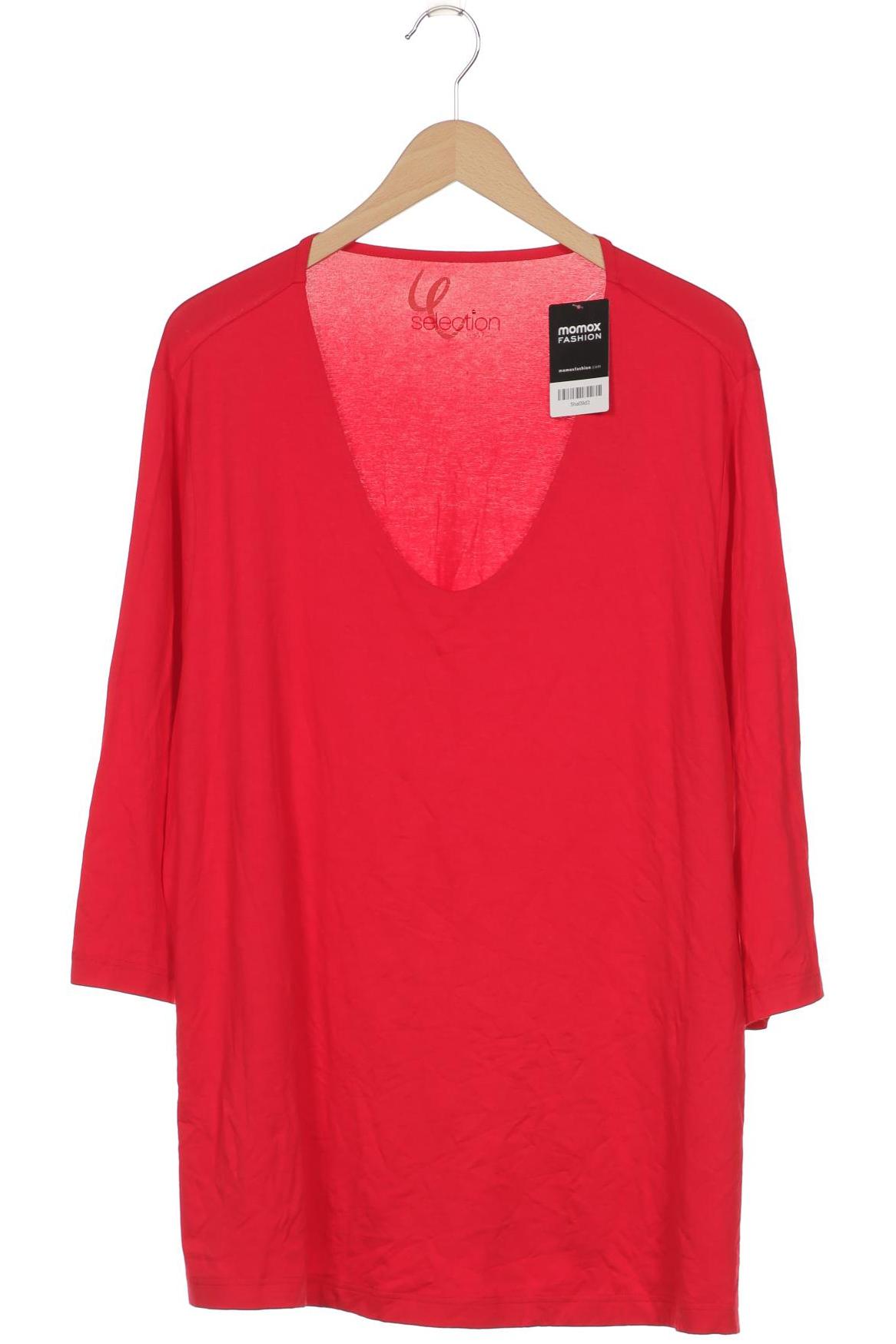 

Ulla Popken Damen Langarmshirt, rot