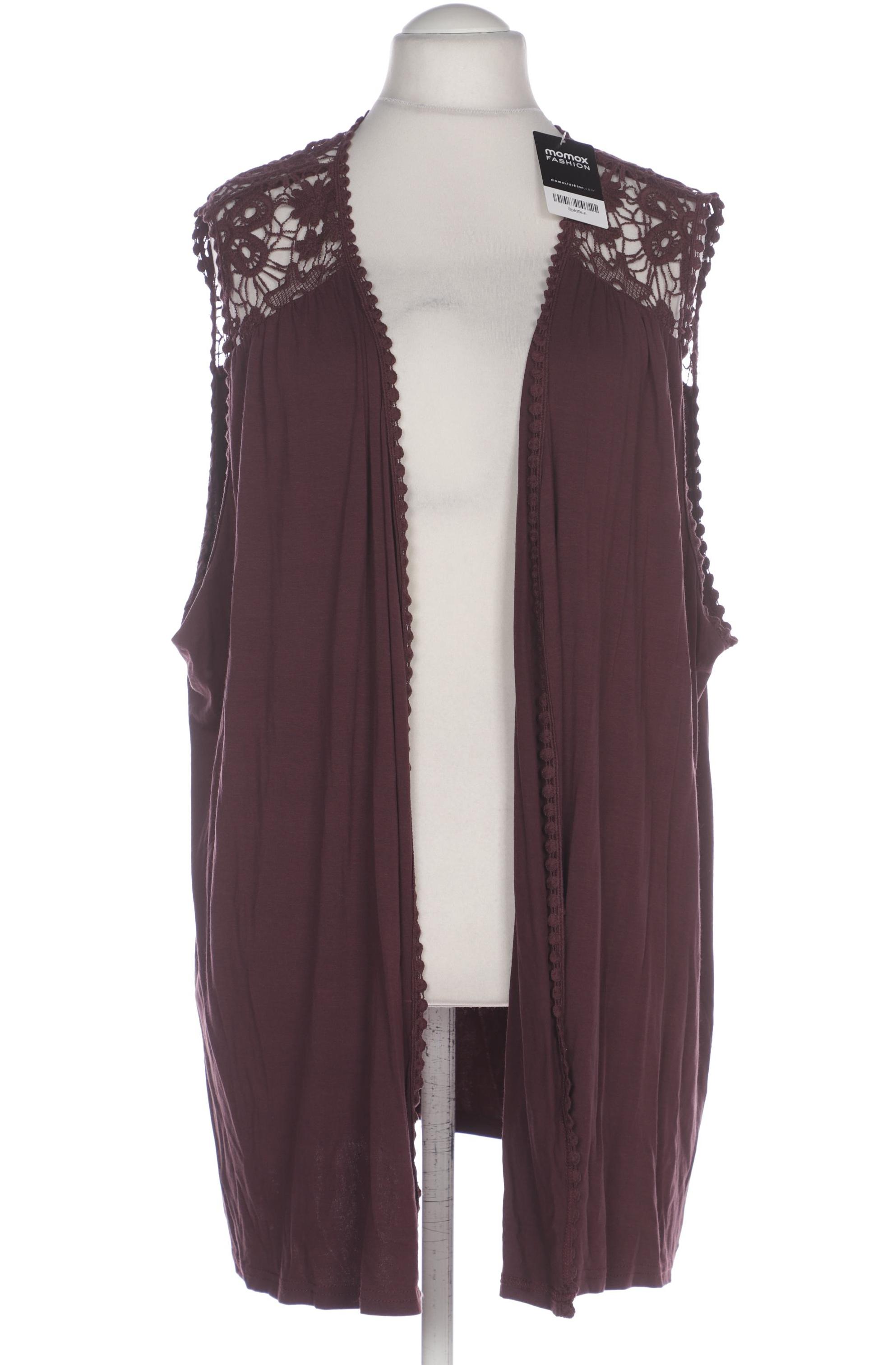 

Ulla Popken Damen Weste, bordeaux, Gr. 54