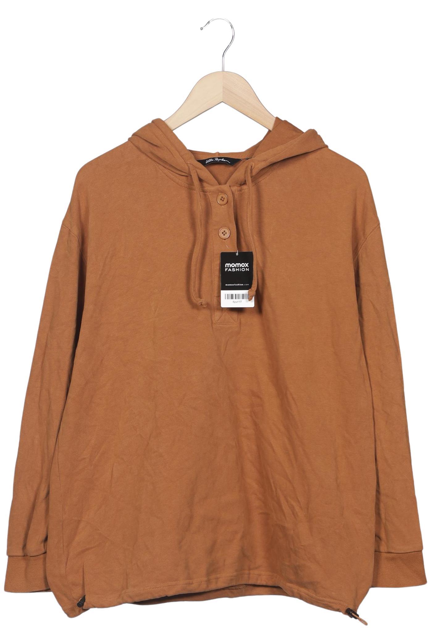 

Ulla Popken Damen Kapuzenpullover, braun, Gr. 42