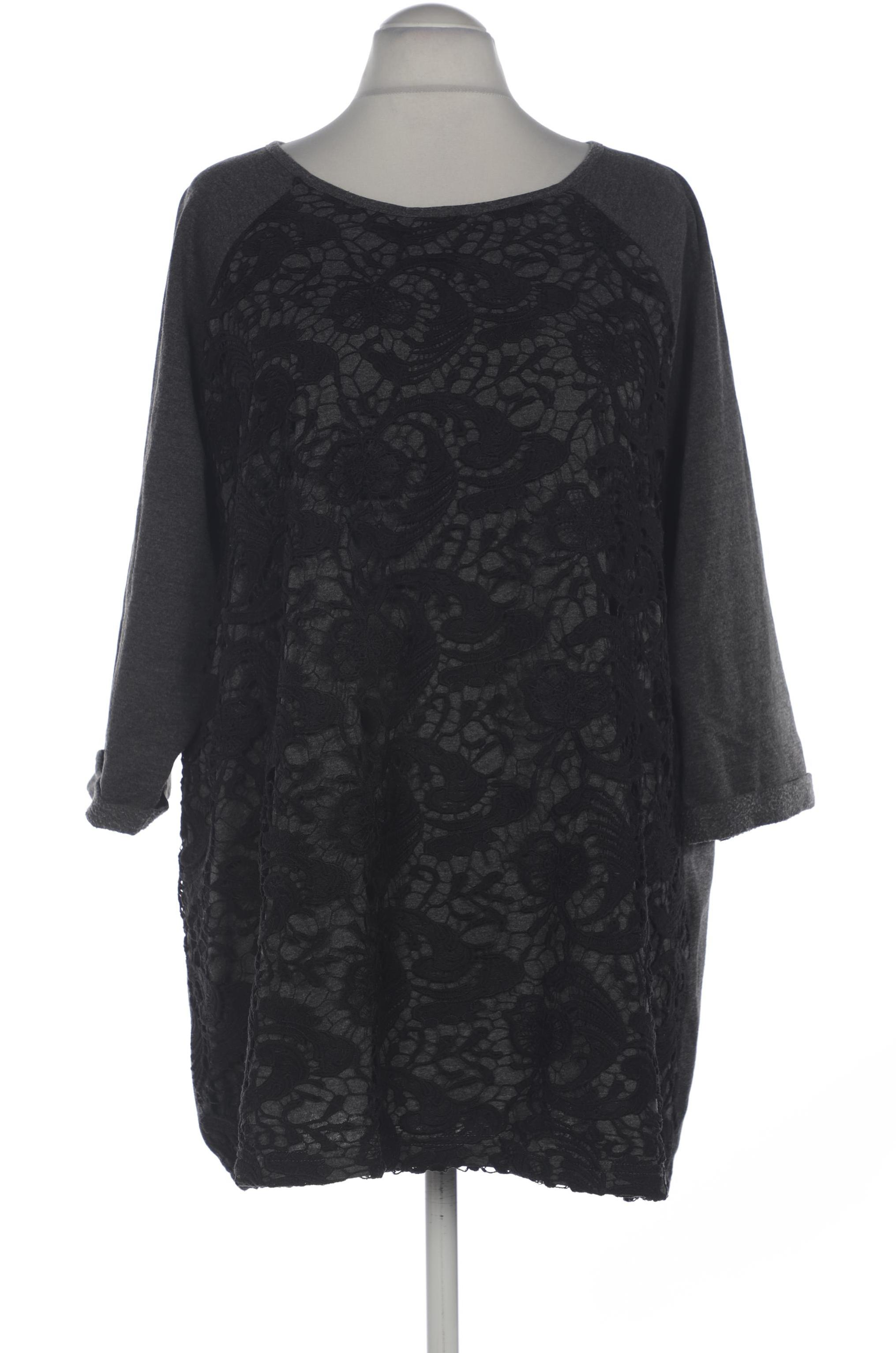

Ulla Popken Damen Sweatshirt, grau, Gr. 54