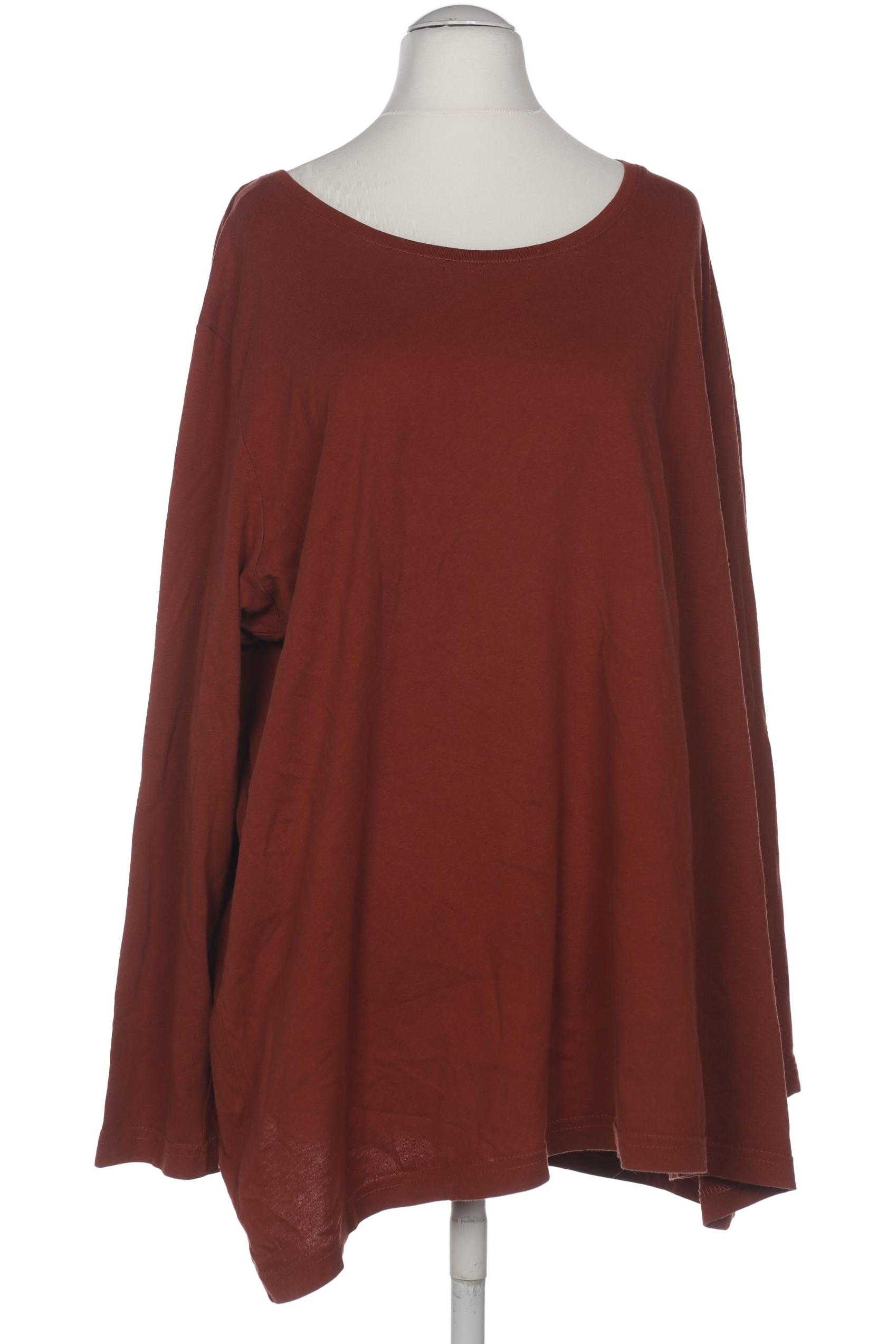 

Ulla Popken Damen Langarmshirt, orange, Gr. 54