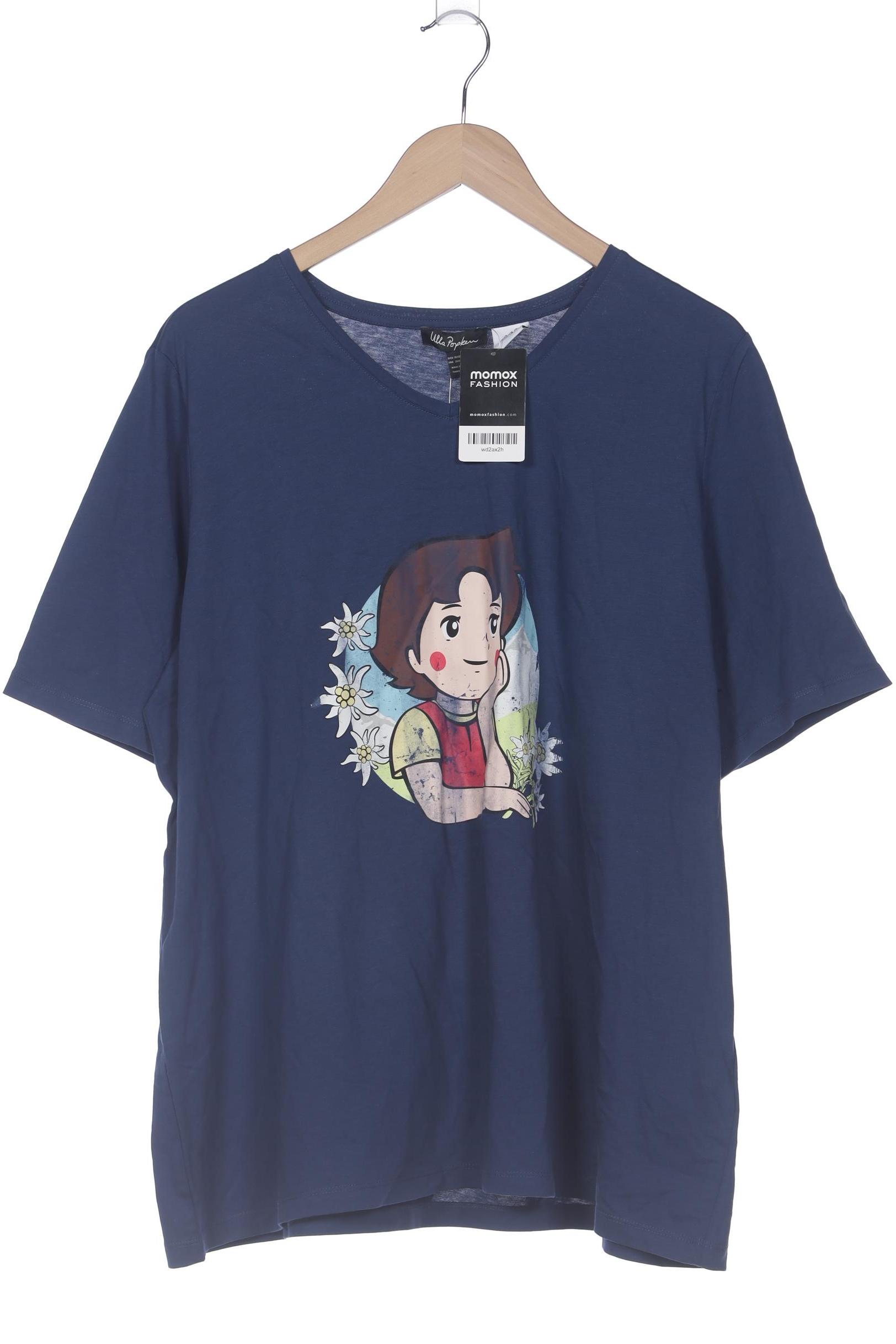 

Ulla Popken Damen T-Shirt, blau, Gr. 50