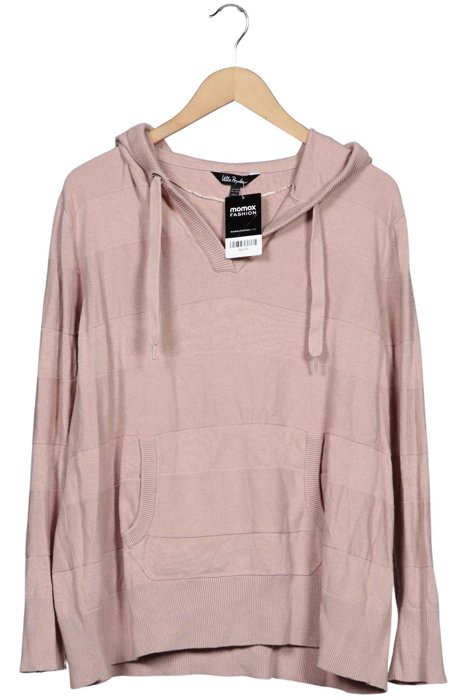

Ulla Popken Damen Kapuzenpullover, pink, Gr. 46