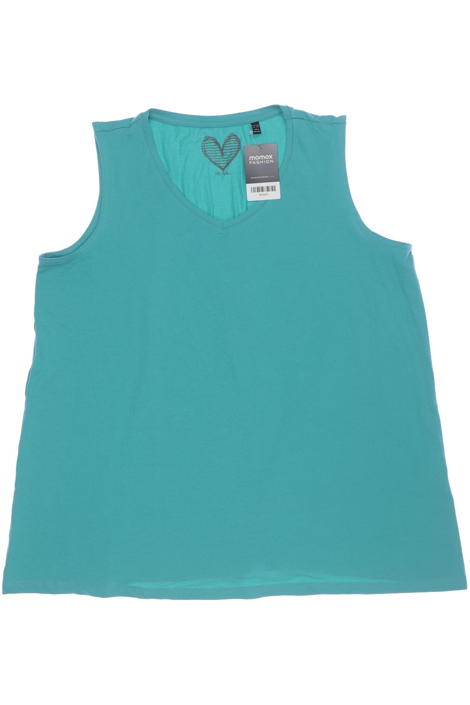 

Ulla Popken Damen Top, türkis, Gr. 46