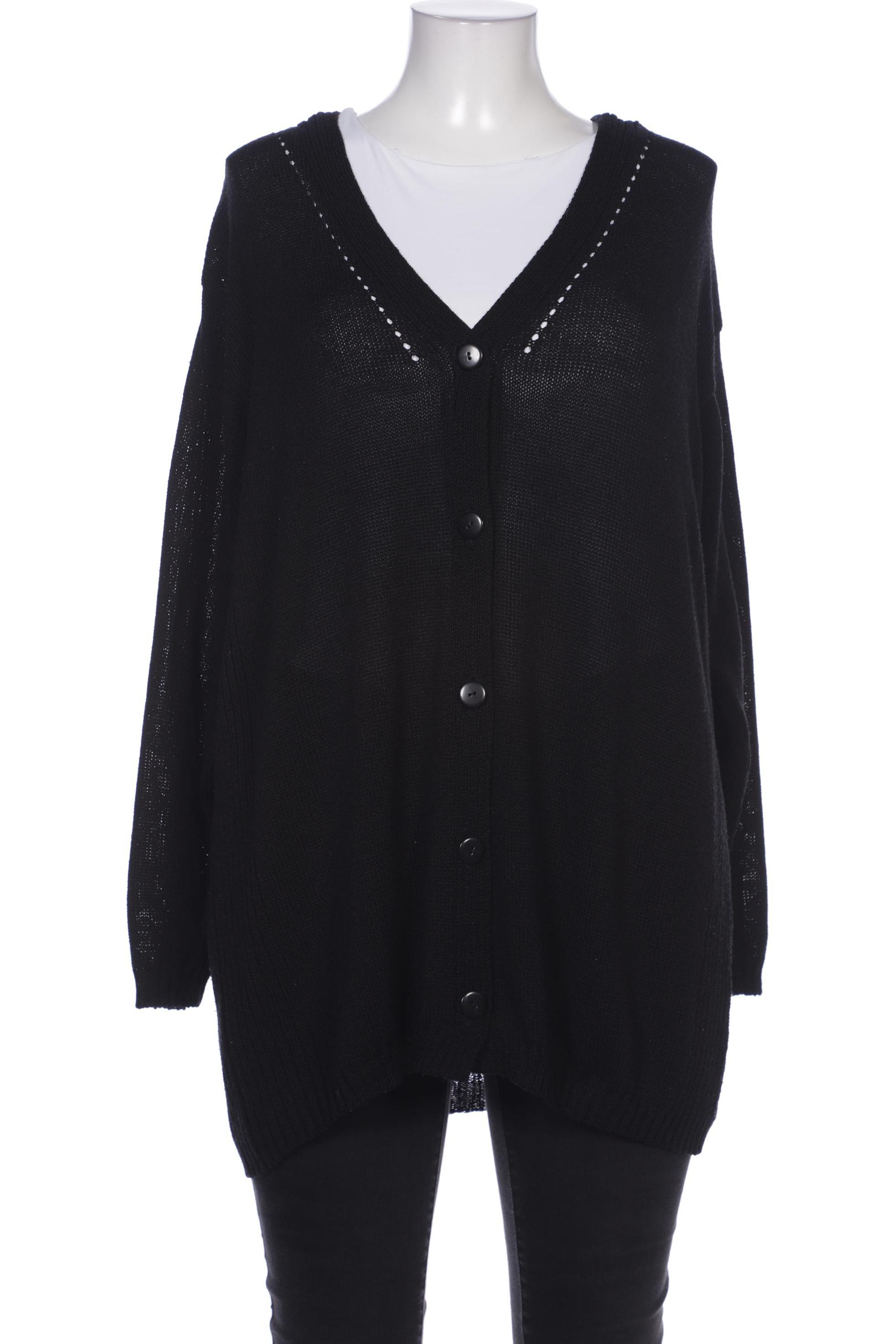 

Ulla Popken Damen Strickjacke, schwarz, Gr. 46