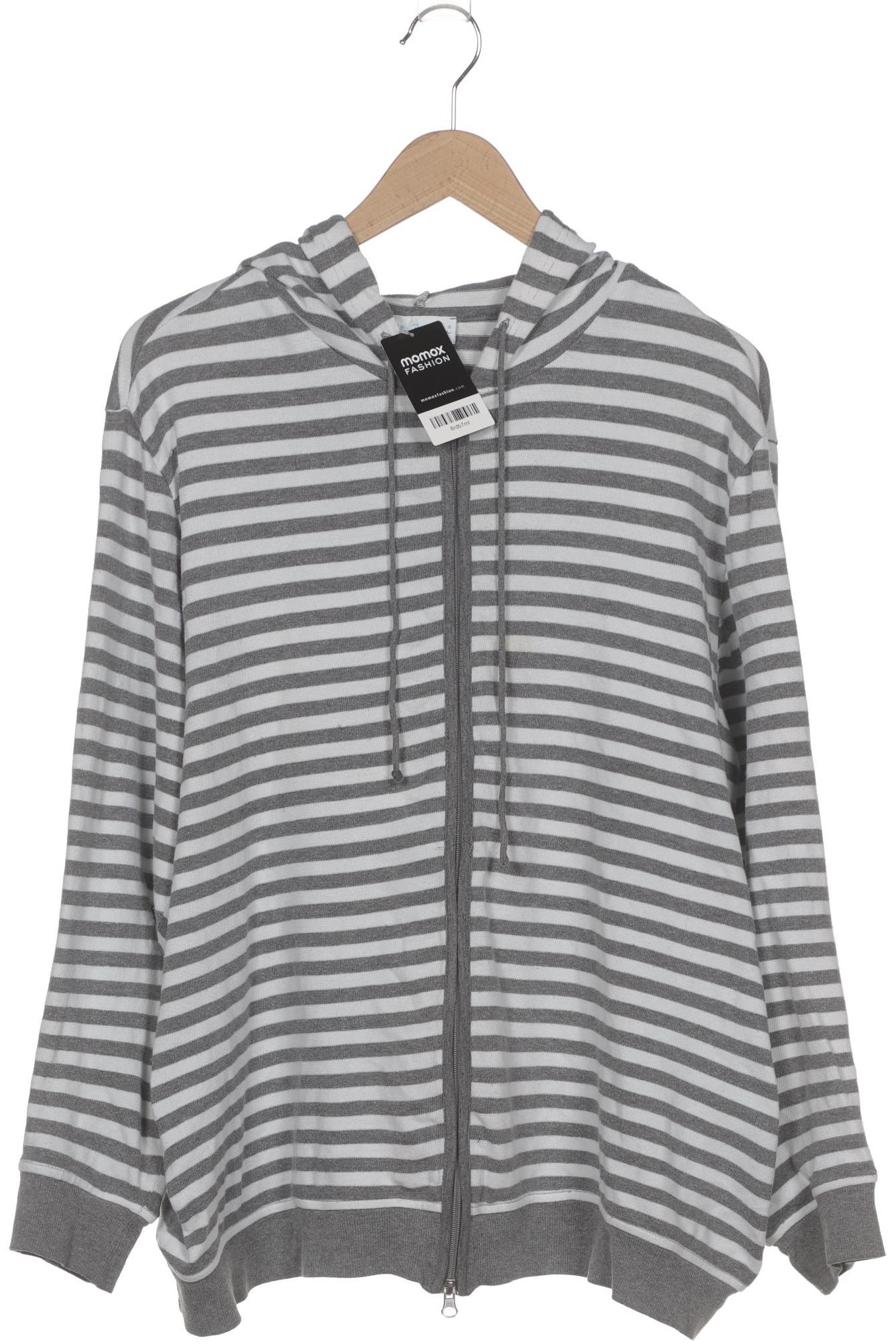 

Ulla Popken Damen Kapuzenpullover, grau, Gr. 46