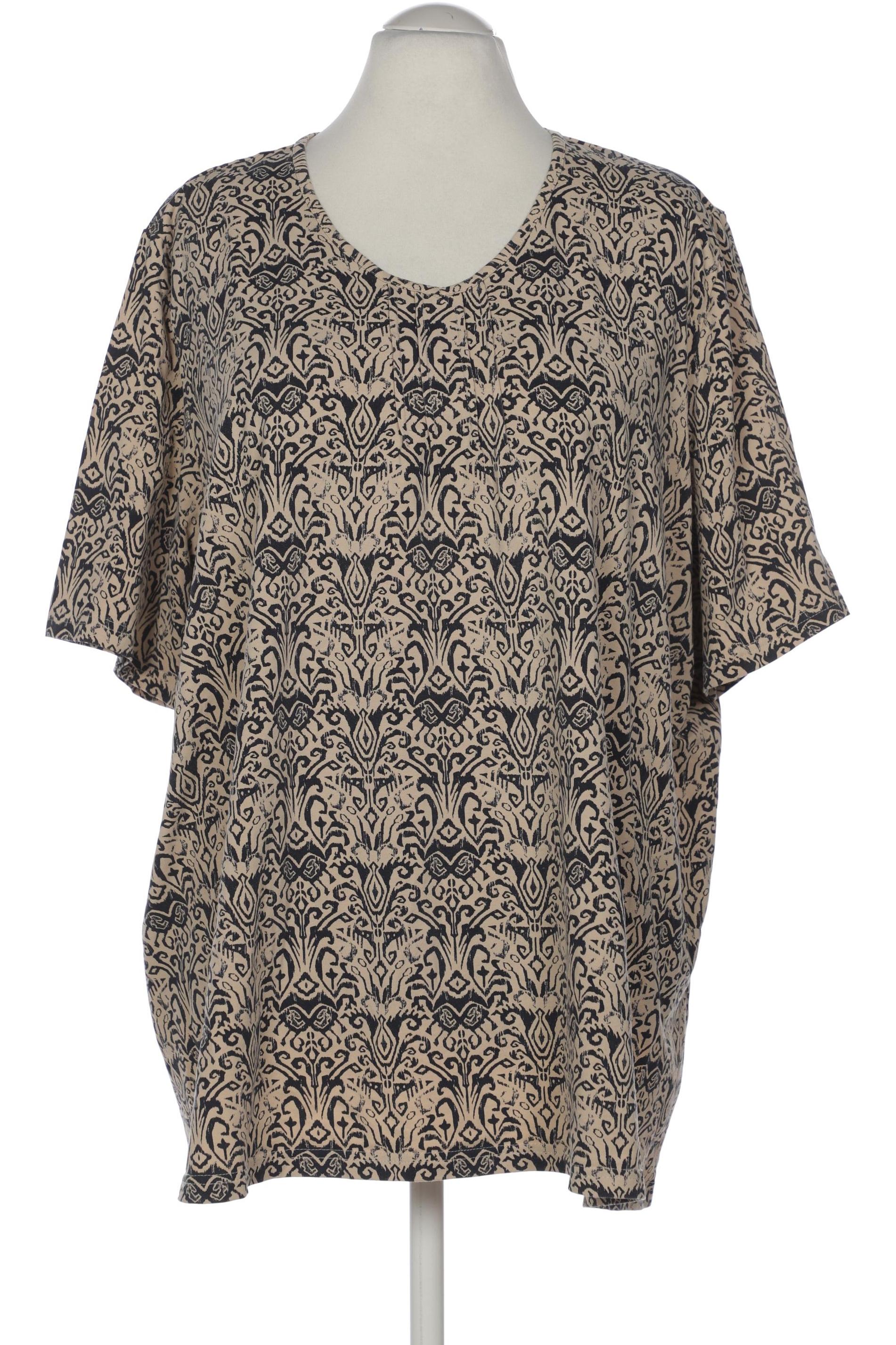 

Ulla Popken Damen T-Shirt, beige, Gr. 54