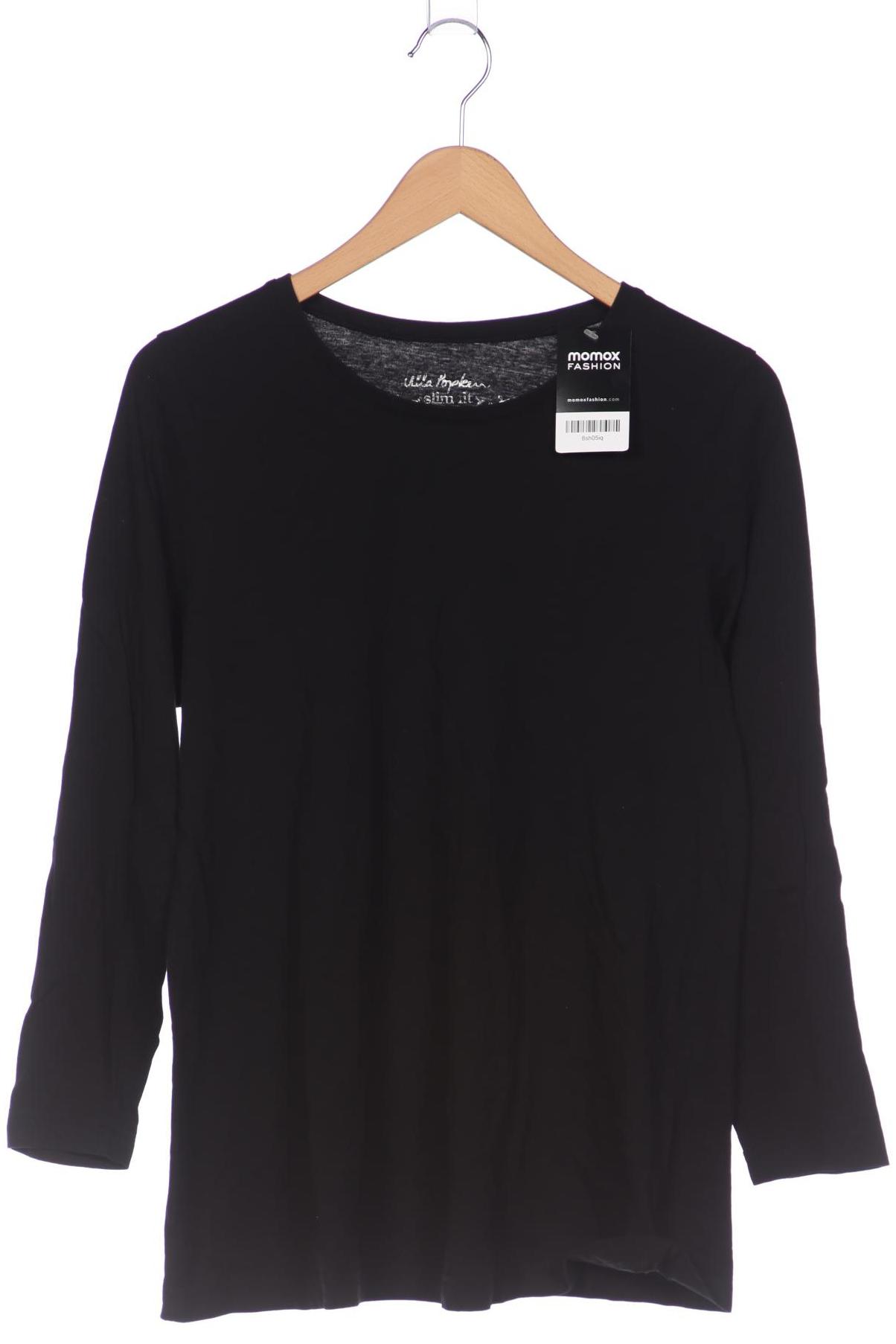 

Ulla Popken Damen Langarmshirt, schwarz, Gr. 42