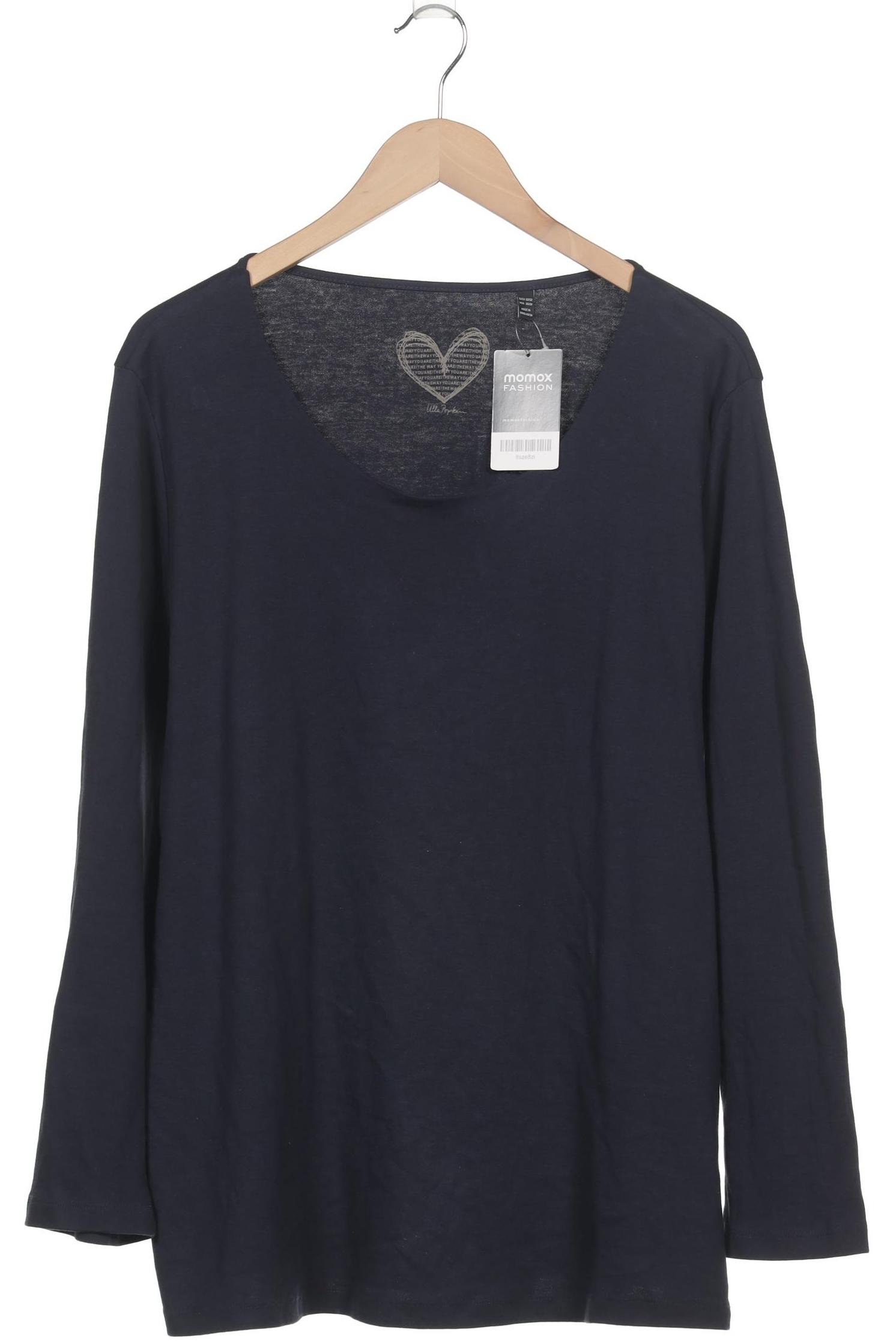 

Ulla Popken Damen Langarmshirt, marineblau, Gr. 50
