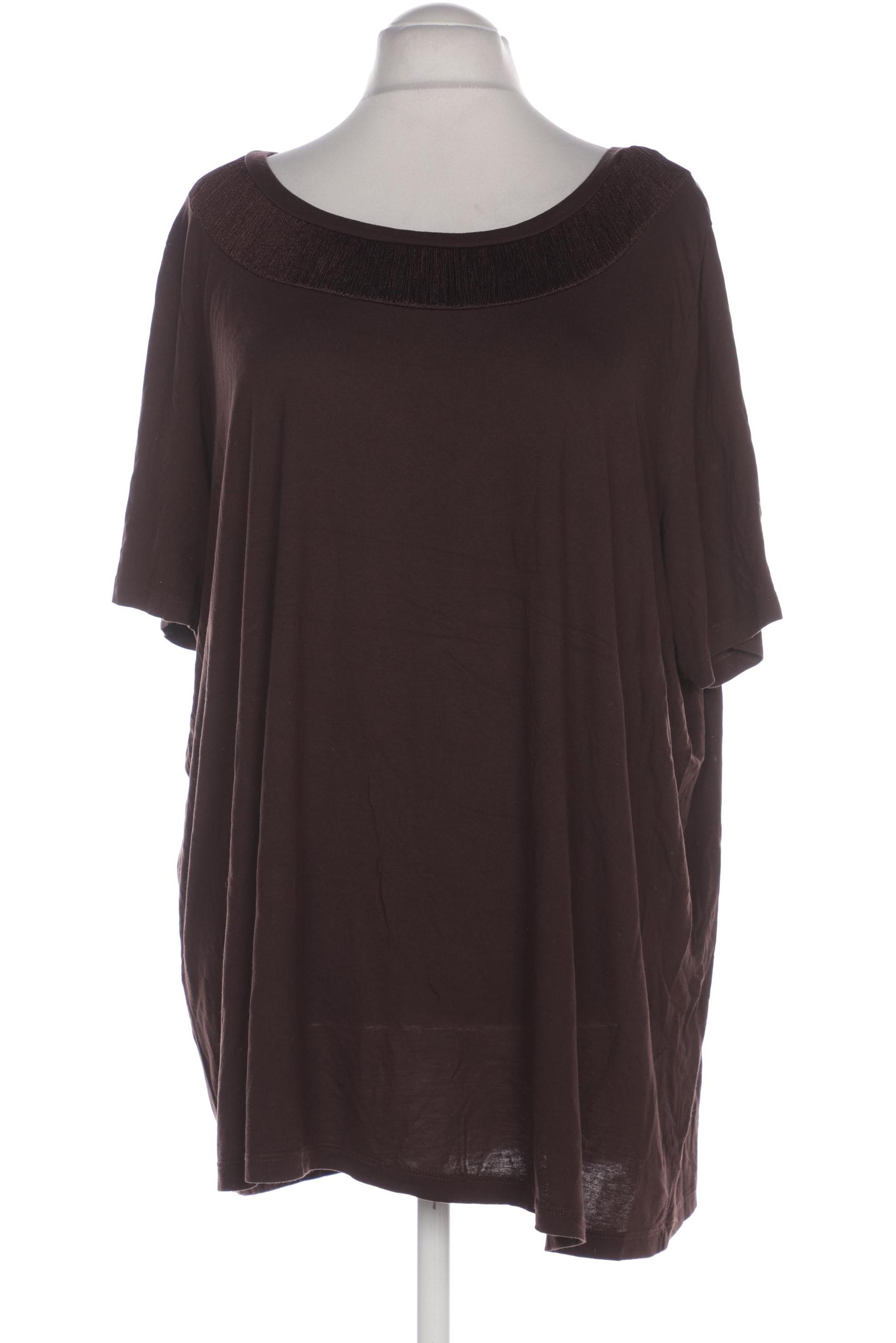 

Ulla Popken Damen T-Shirt, braun, Gr. 54