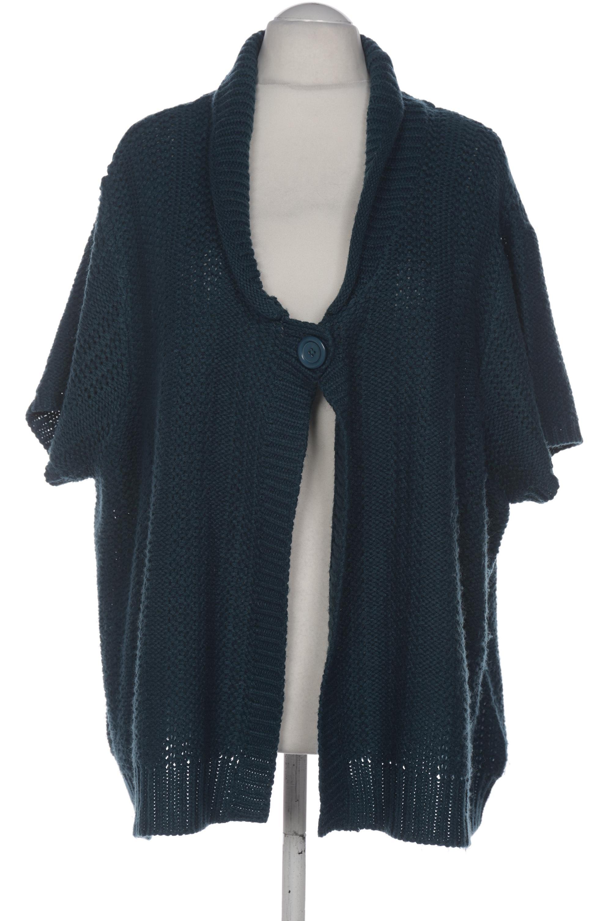 

Ulla Popken Damen Strickjacke, türkis, Gr. 58
