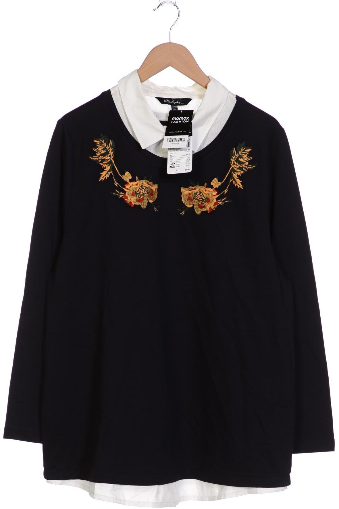 

Ulla Popken Damen Langarmshirt, marineblau