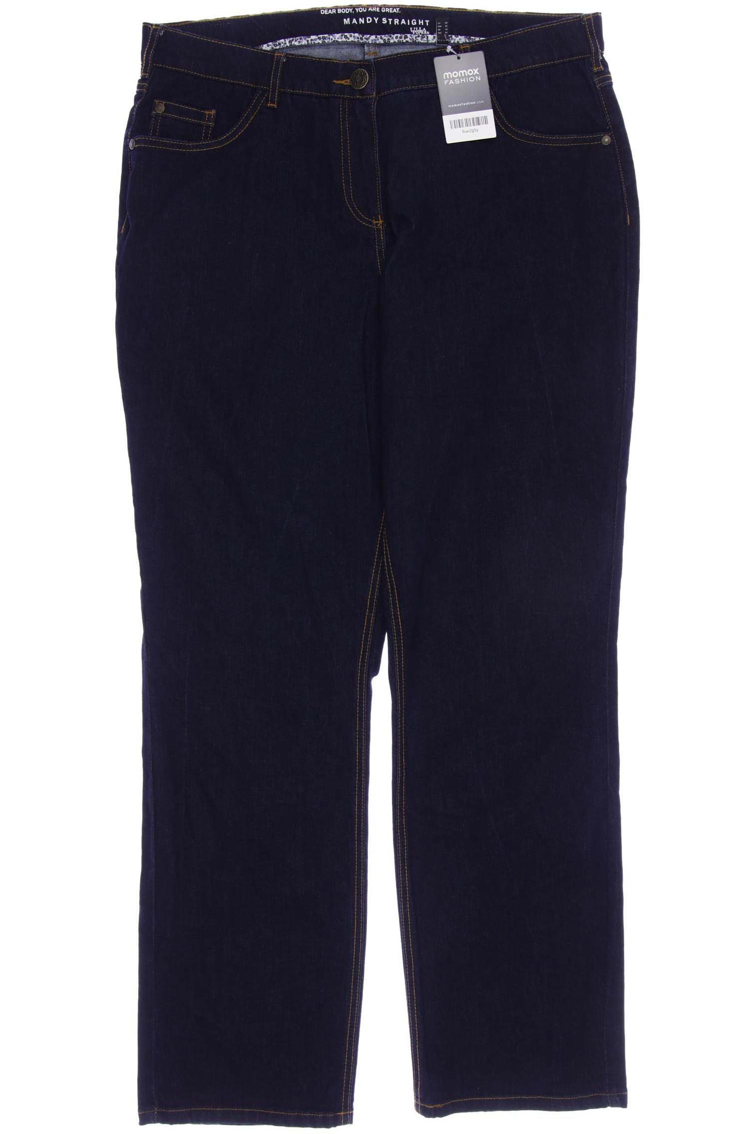 

Ulla Popken Damen Jeans, marineblau
