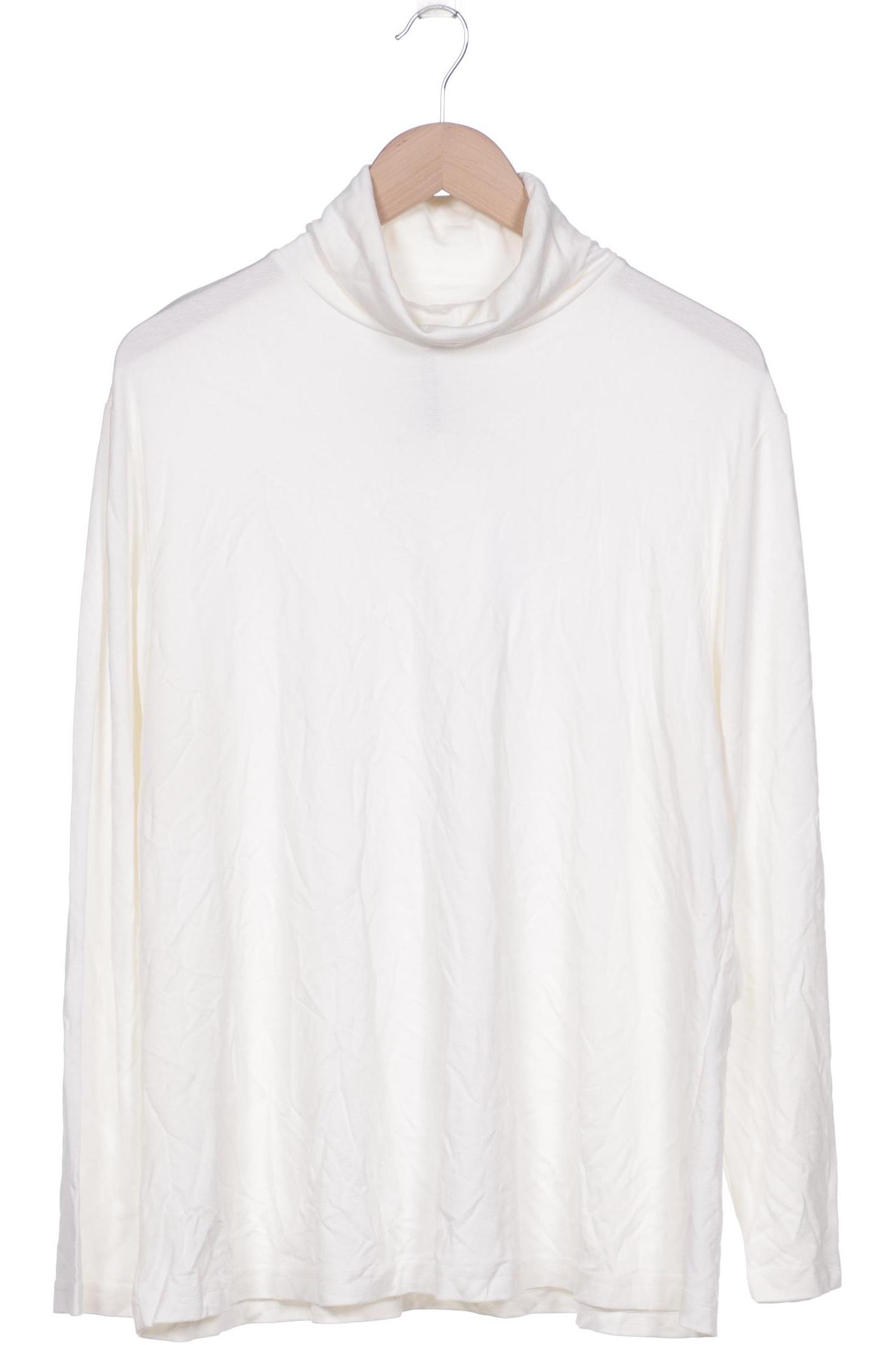 

Ulla Popken Damen Langarmshirt, cremeweiß
