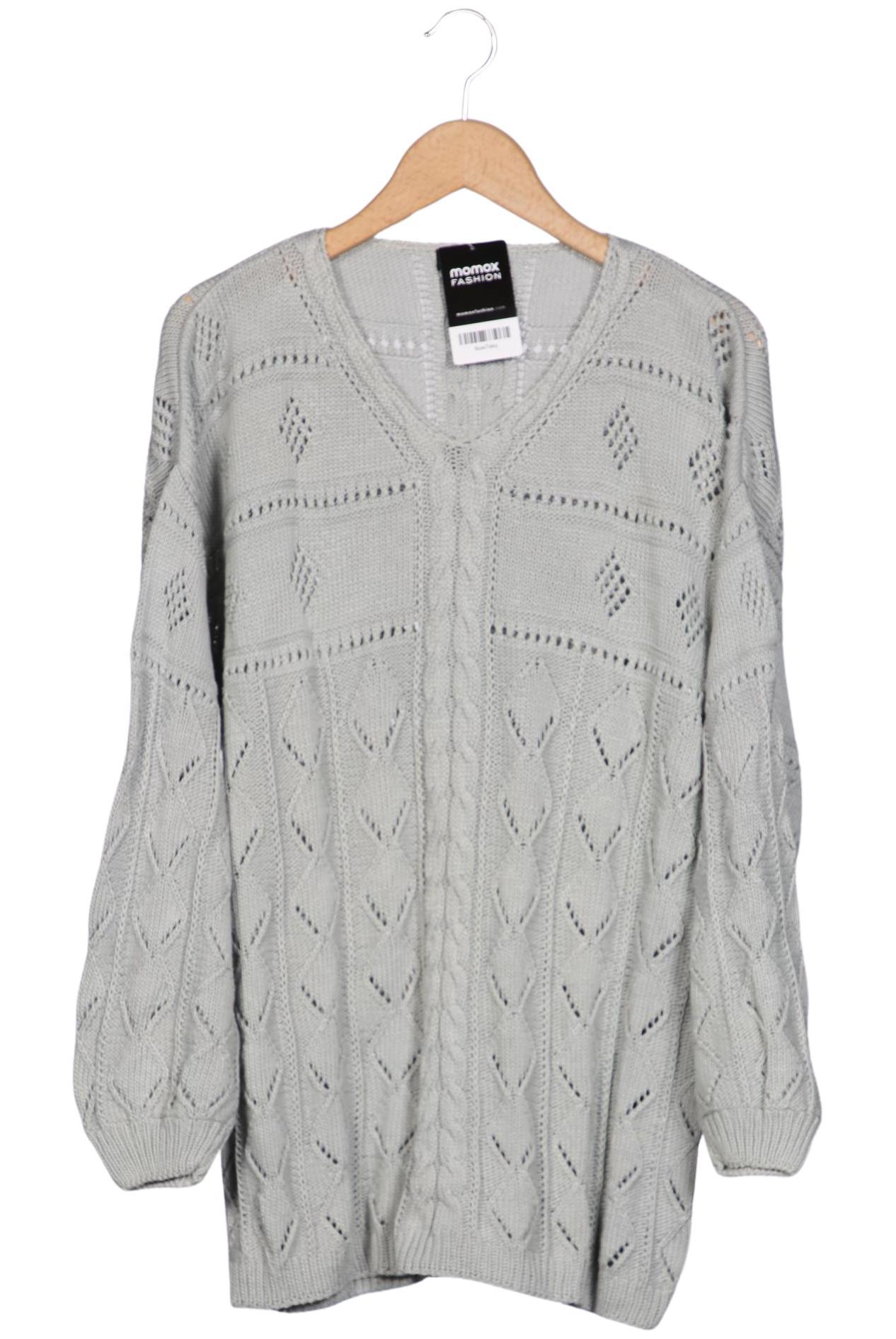 

Ulla Popken Damen Pullover, grau, Gr. 46