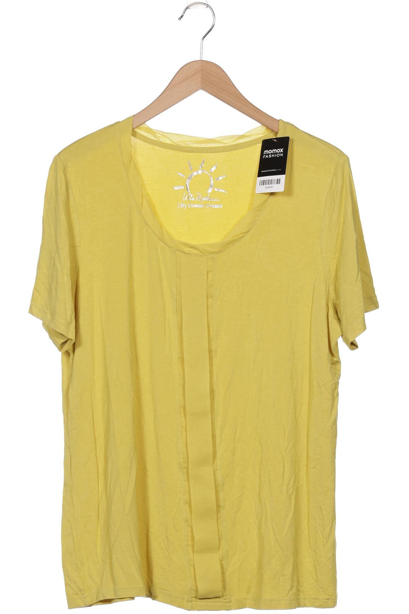 

Ulla Popken Damen T-Shirt, gelb, Gr. 48
