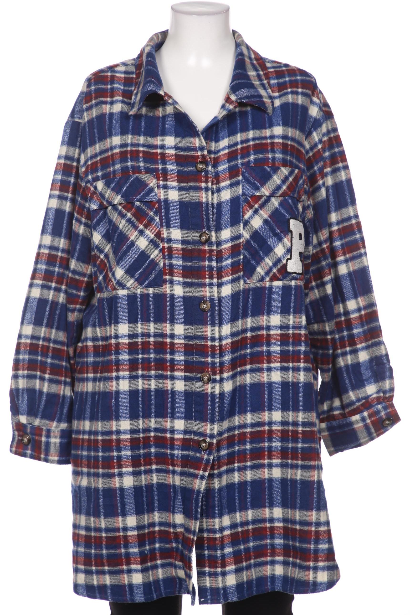 

Ulla Popken Damen Bluse, blau, Gr. 50