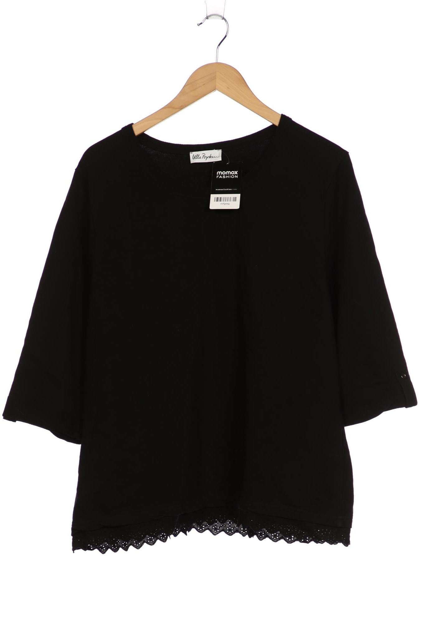 

Ulla Popken Damen Sweatshirt, schwarz, Gr. 46