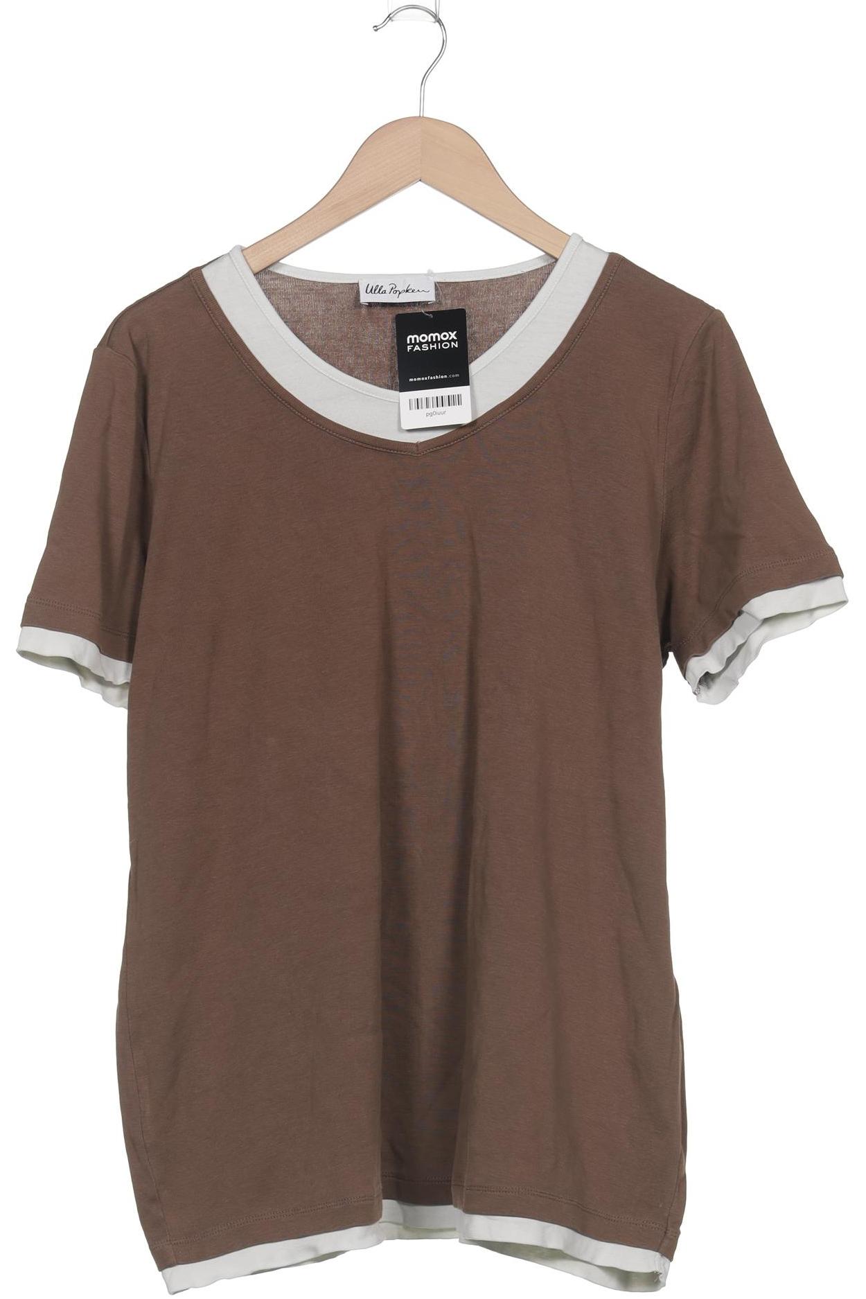 

Ulla Popken Damen T-Shirt, braun, Gr. 46