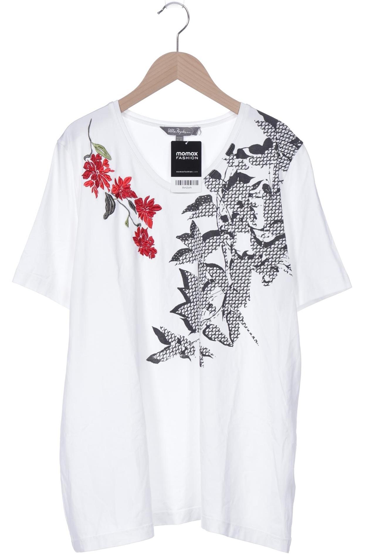 

Ulla Popken Damen T-Shirt, weiß, Gr. 42