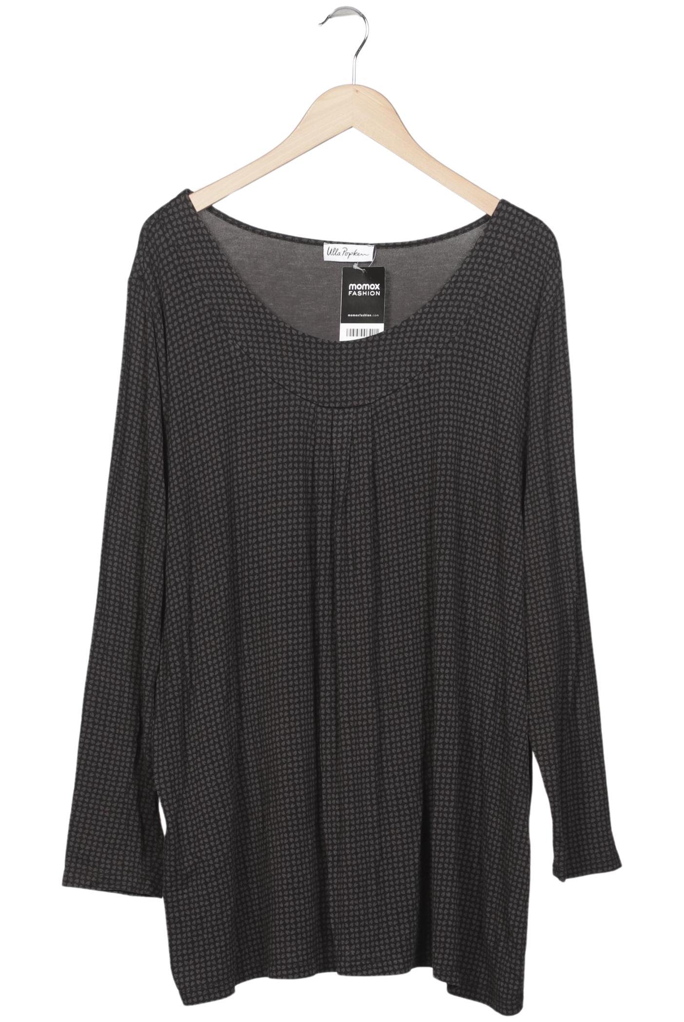 

Ulla Popken Damen Langarmshirt, grau, Gr. 50