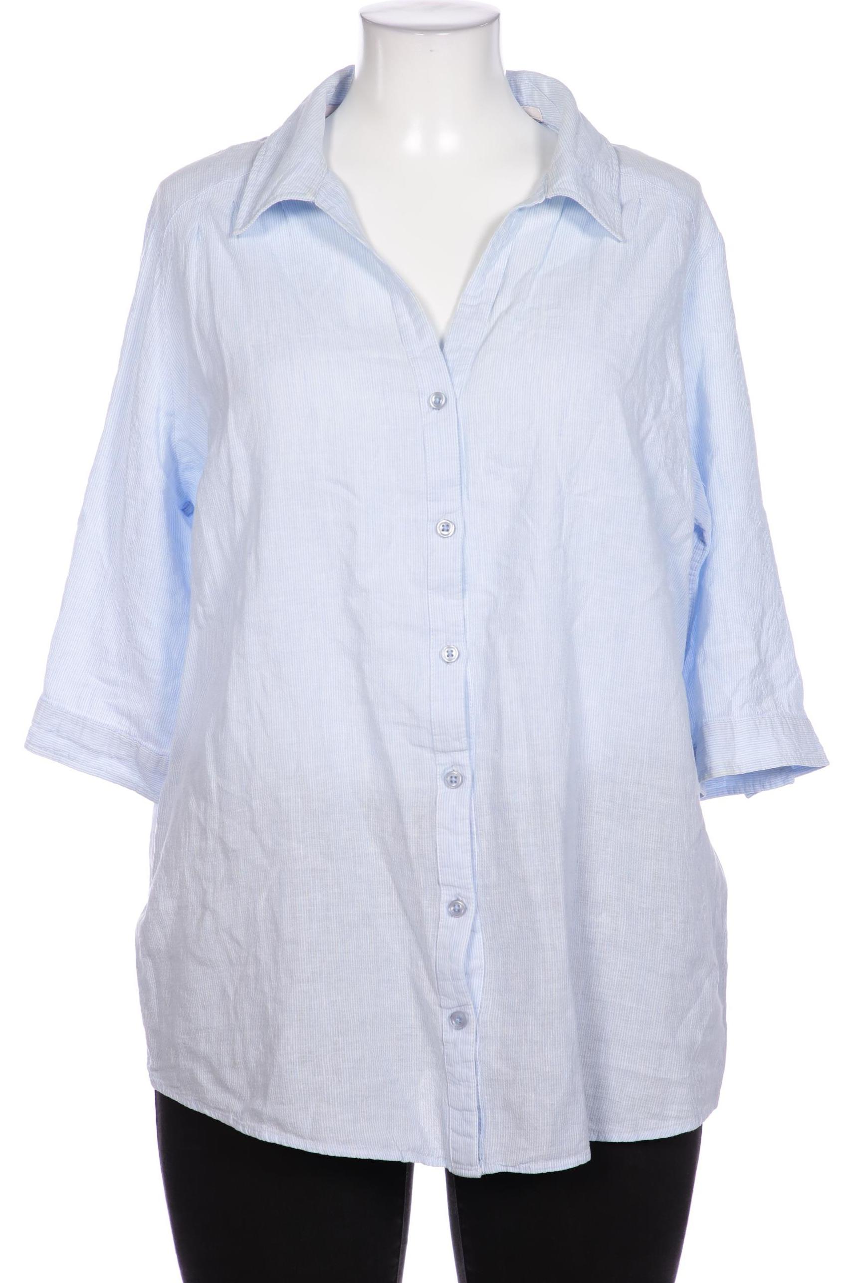 

Ulla Popken Damen Bluse, hellblau, Gr. 46
